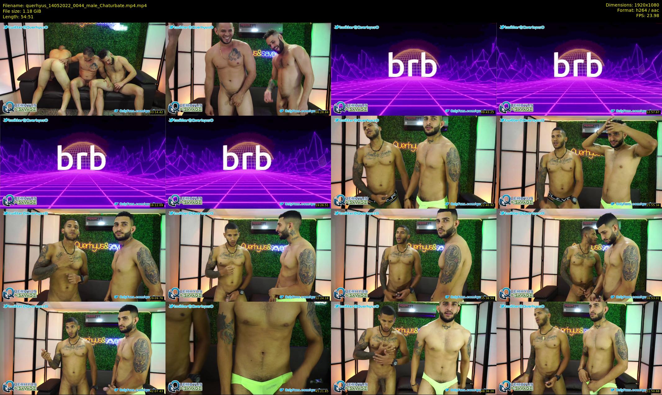 querhyus — 55 minute Chaturbate male cam show recording, 1080p, May 14, 2022