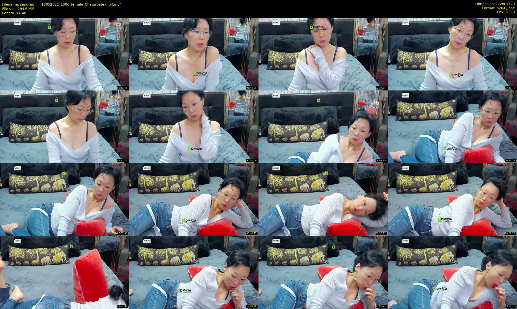 sandrami__ — 15 minute Chaturbate female cam show recording, 720p, May 13, 2022