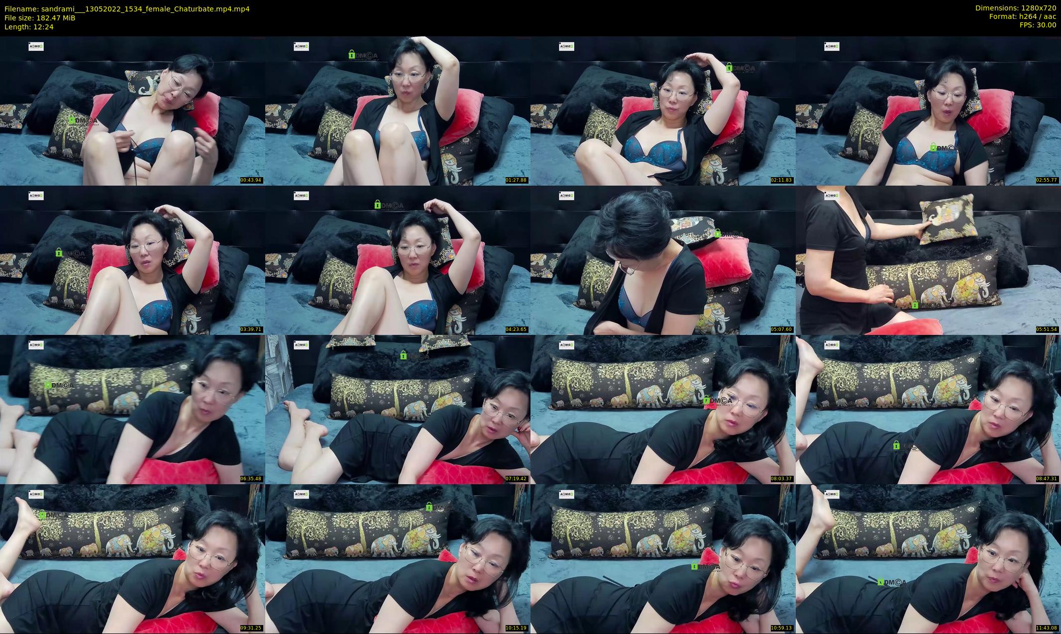 sandrami__ — 13 minute Chaturbate female cam show recording, 720p, May 13, 2022