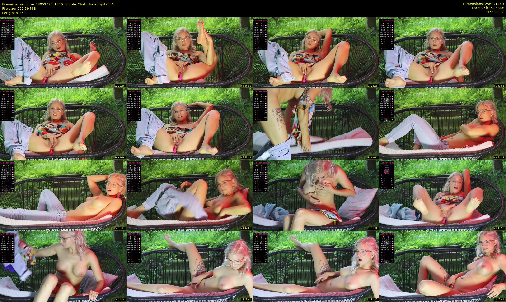 sebilone — 42 minute Chaturbate couple cam show recording, 1080p, May 13, 2022