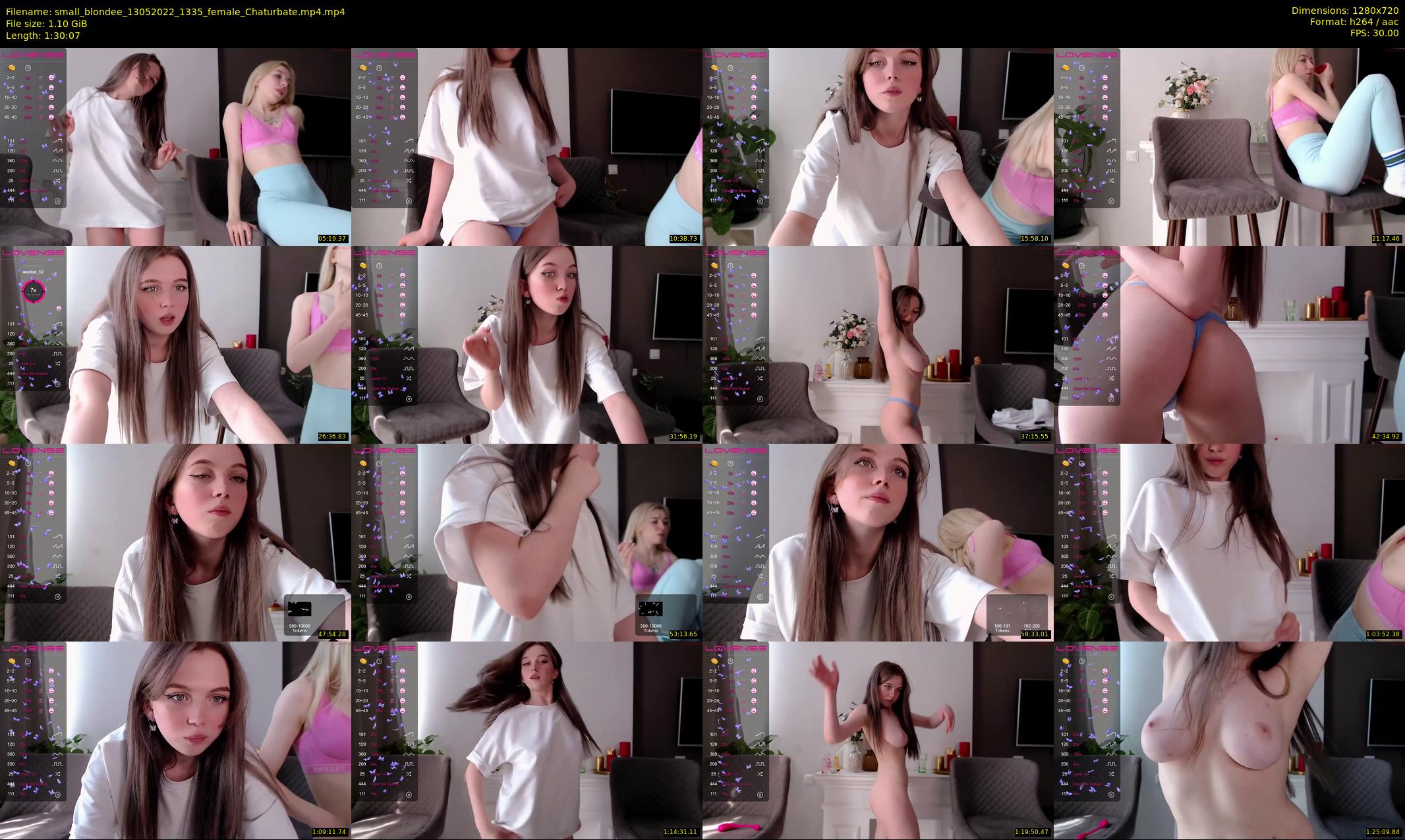 small_blondee — 91 minute Chaturbate female cam show recording, 720p, May 13, 2022