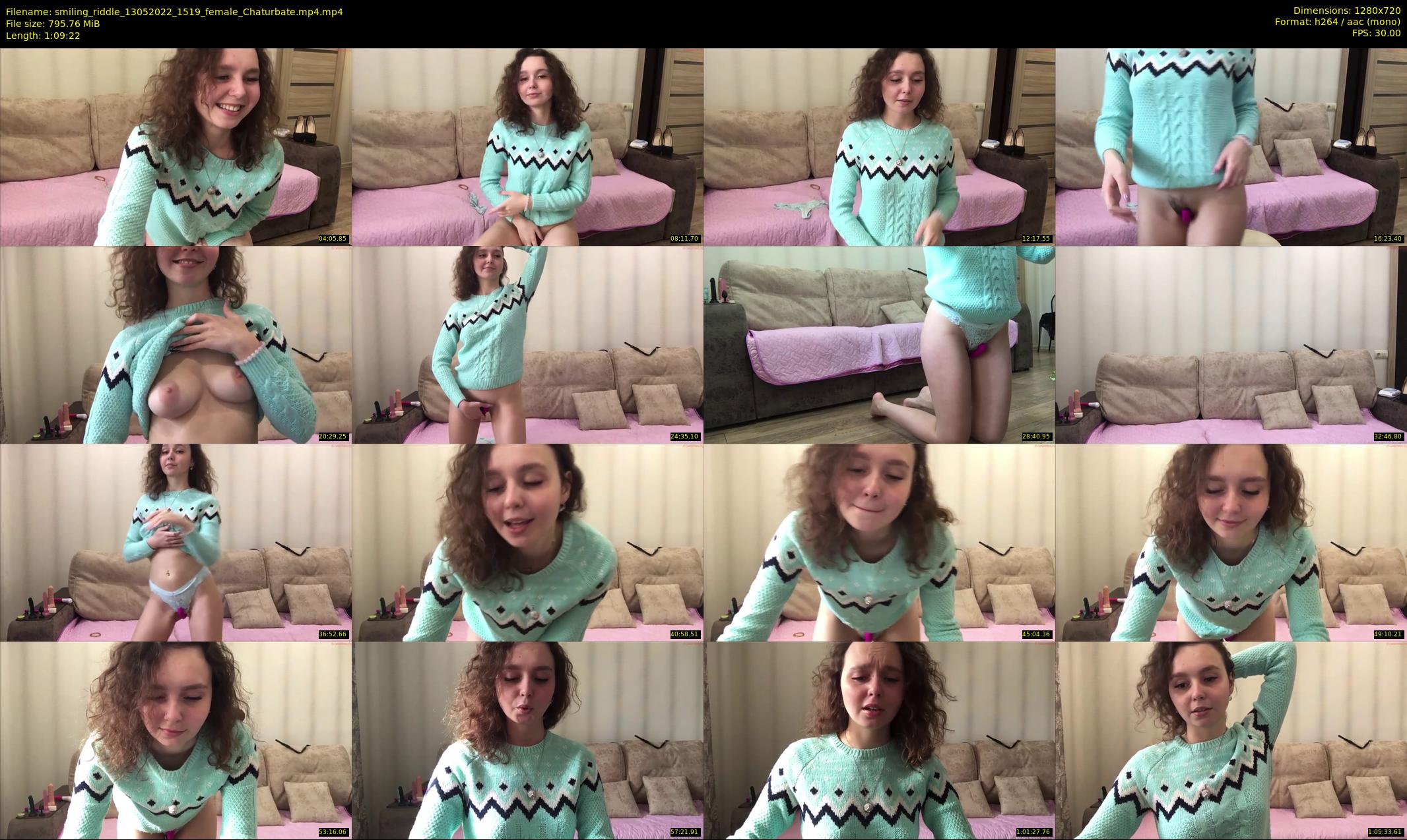 smiling_riddle — 70 minute Chaturbate female cam show recording, 720p, May 13, 2022