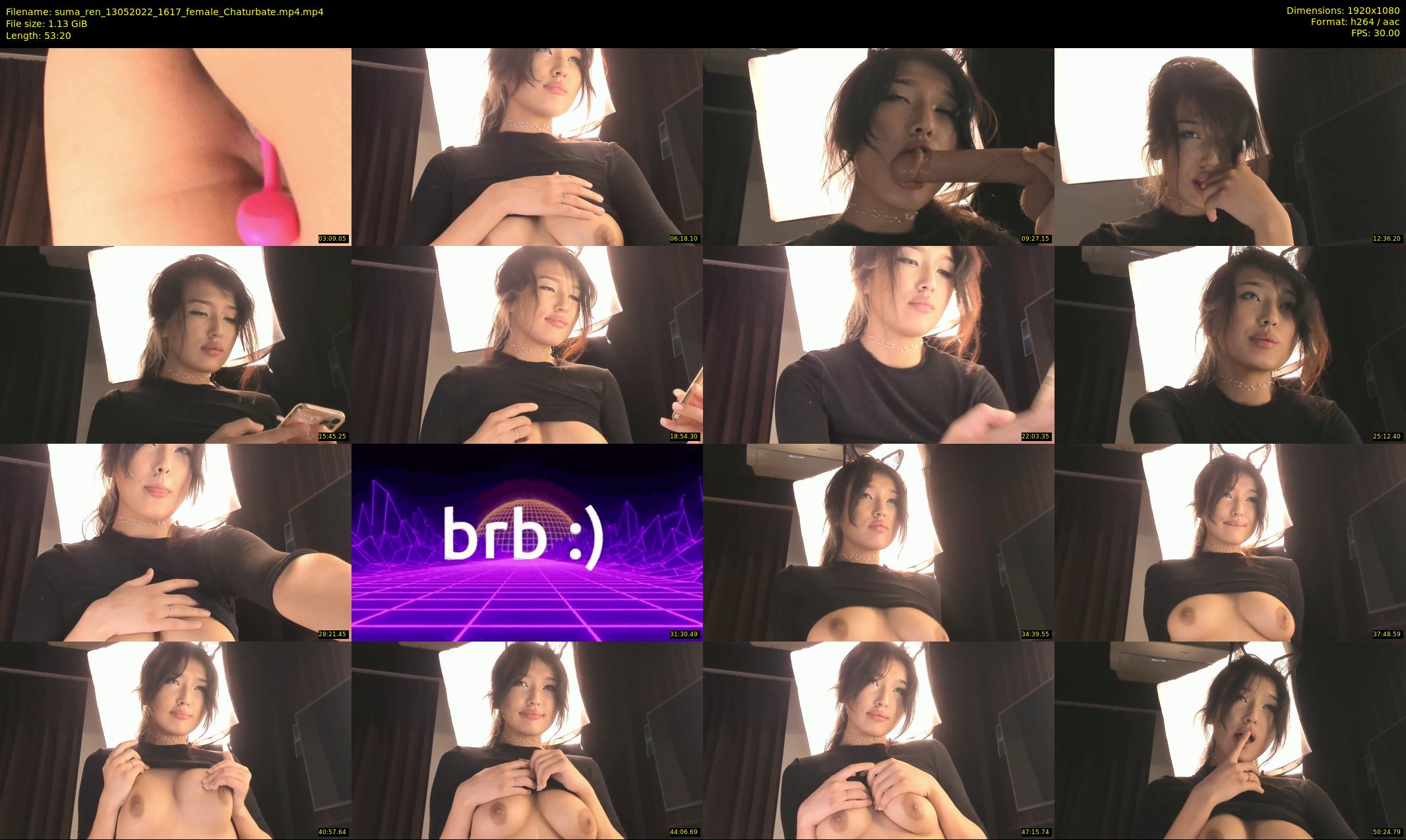 suma_ren — 54 minute Chaturbate female cam show recording, 1080p, May 13, 2022