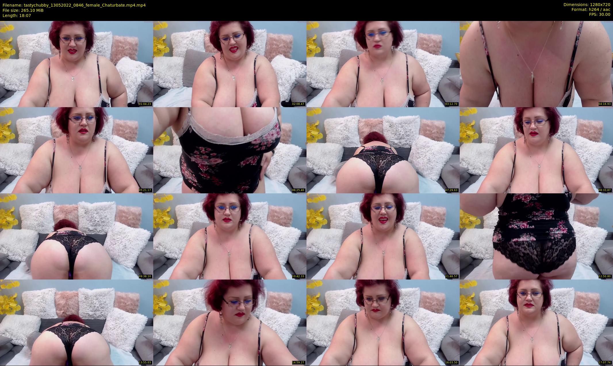 tastychubby — 19 minute Chaturbate female cam show recording, 720p, May 13, 2022
