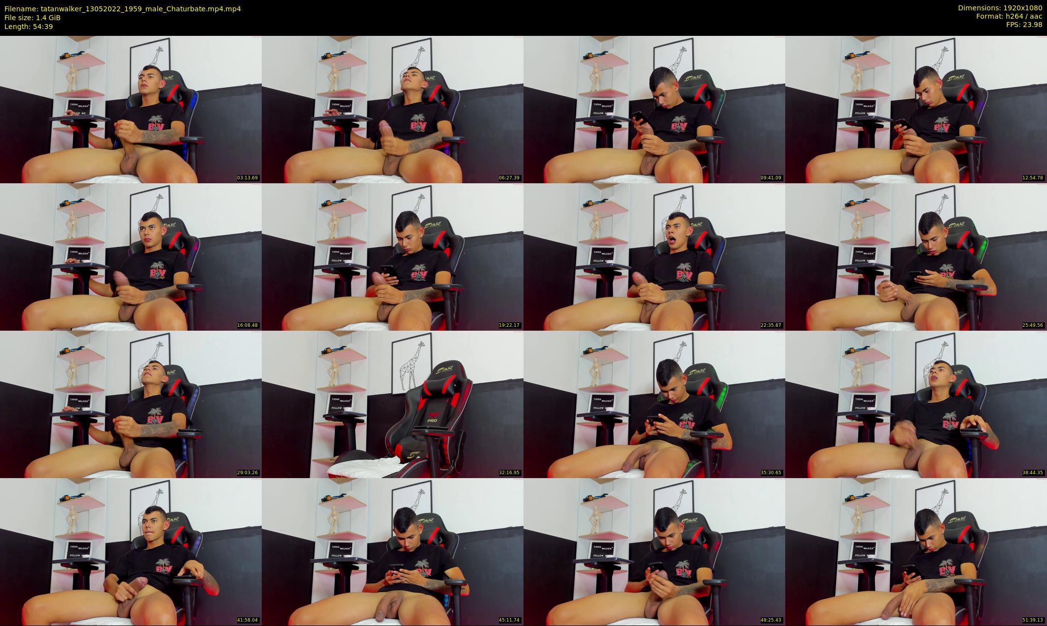 tatanwalker — 55 minute Chaturbate male cam show recording, 1080p, May 13, 2022