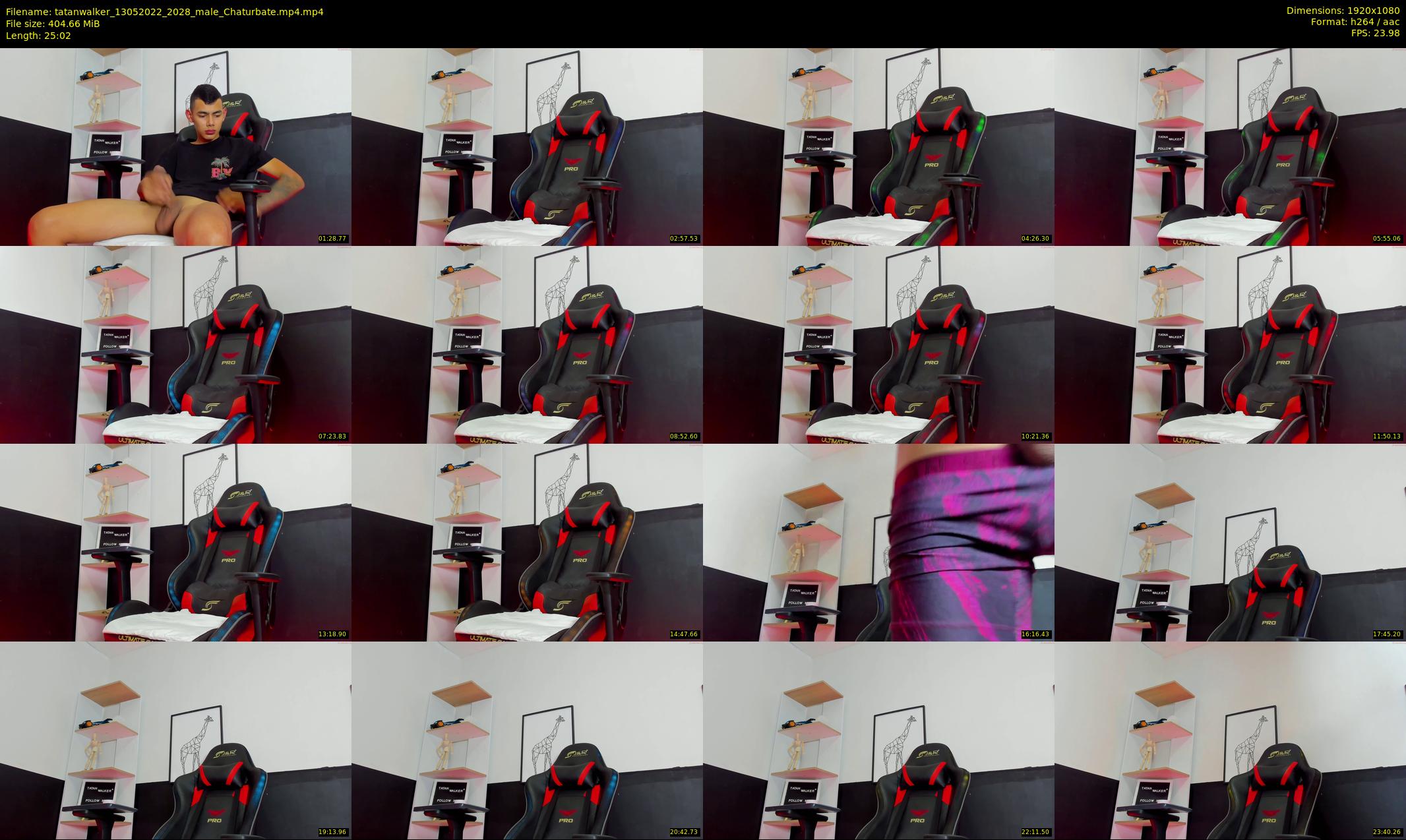 tatanwalker — 26 minute Chaturbate male cam show recording, 1080p, May 13, 2022