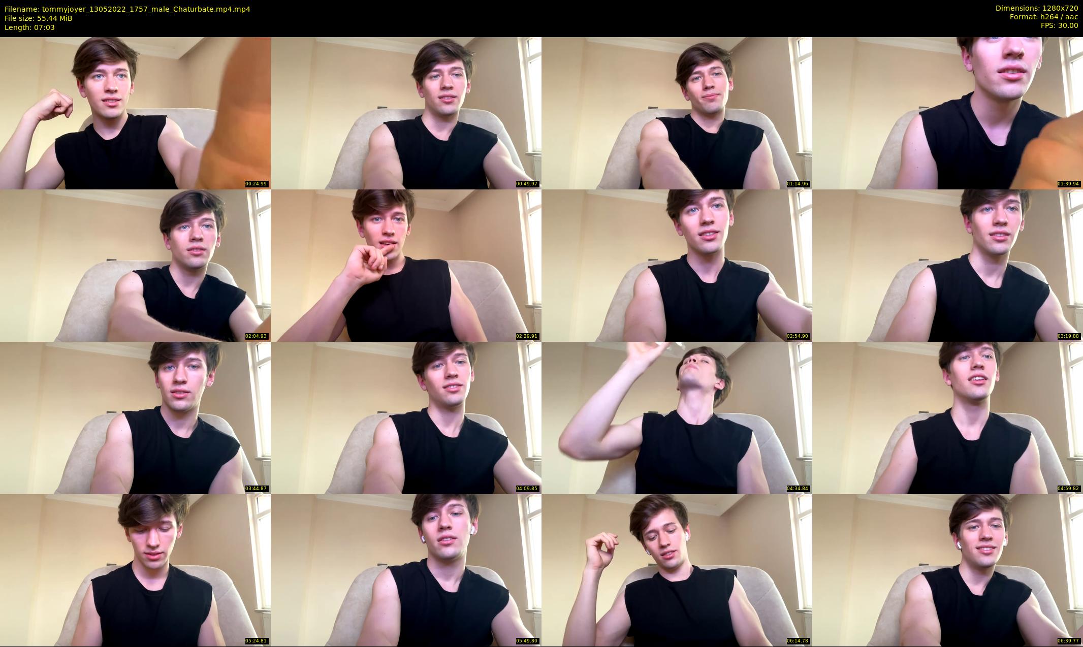 tommyjoyer — 8 minute Chaturbate male cam show recording, 720p, May 13, 2022
