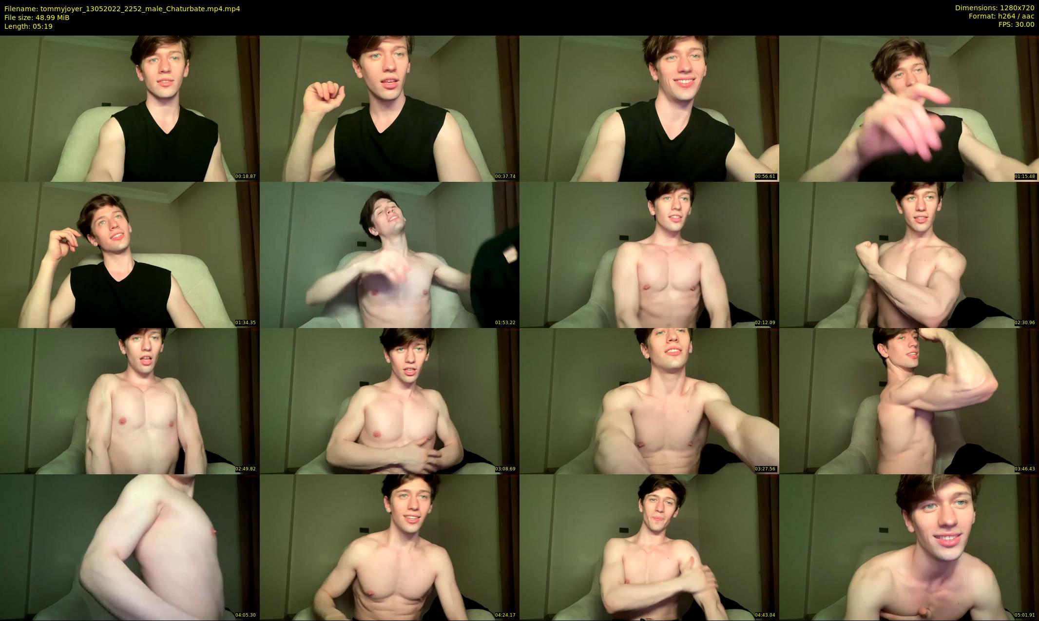 tommyjoyer — 6 minute Chaturbate male cam show recording, 720p, May 13, 2022