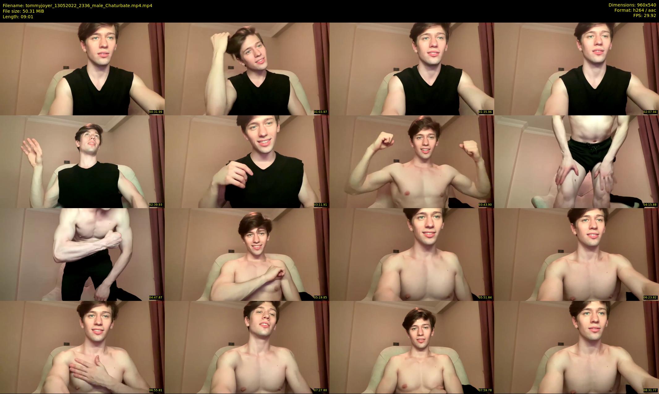 tommyjoyer — 10 minute Chaturbate male cam show recording, 480p, May 13, 2022