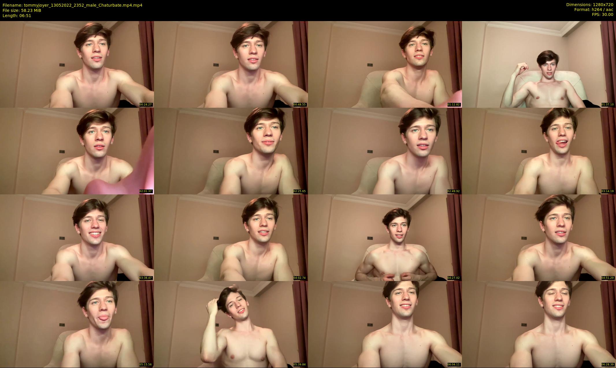 tommyjoyer — 7 minute Chaturbate male cam show recording, 720p, May 13, 2022