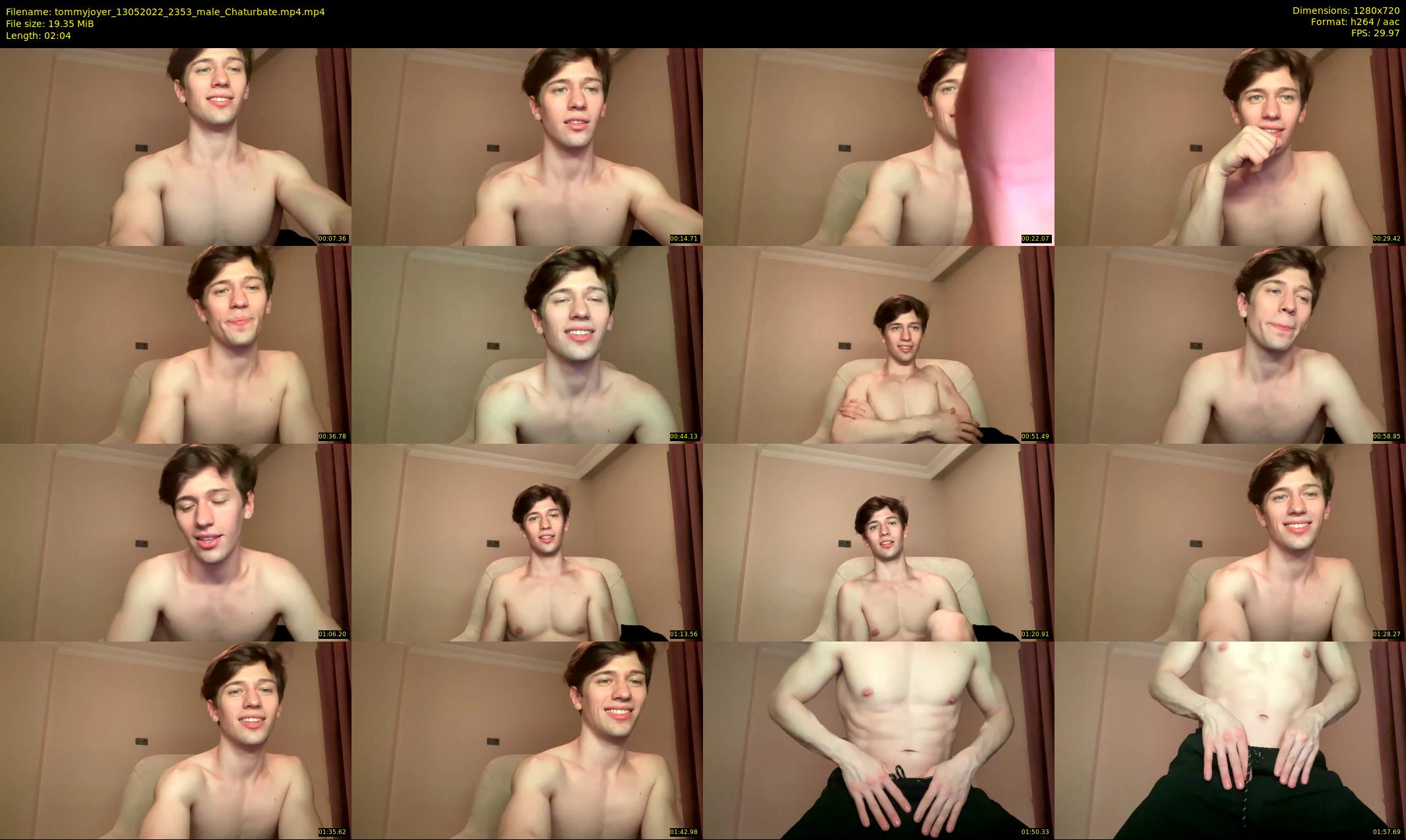 tommyjoyer — 3 minute Chaturbate male cam show recording, 720p, May 13, 2022