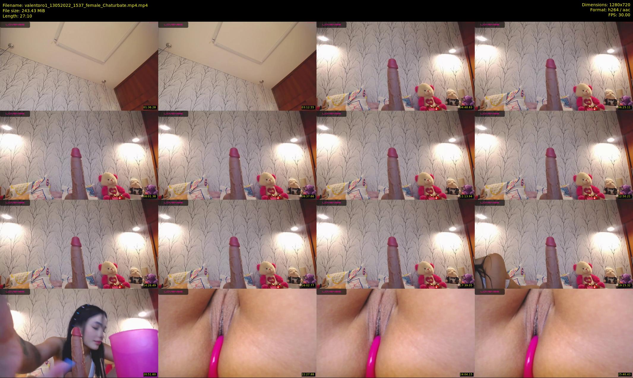valentoro1 — 28 minute Chaturbate female cam show recording, 720p, May 13, 2022