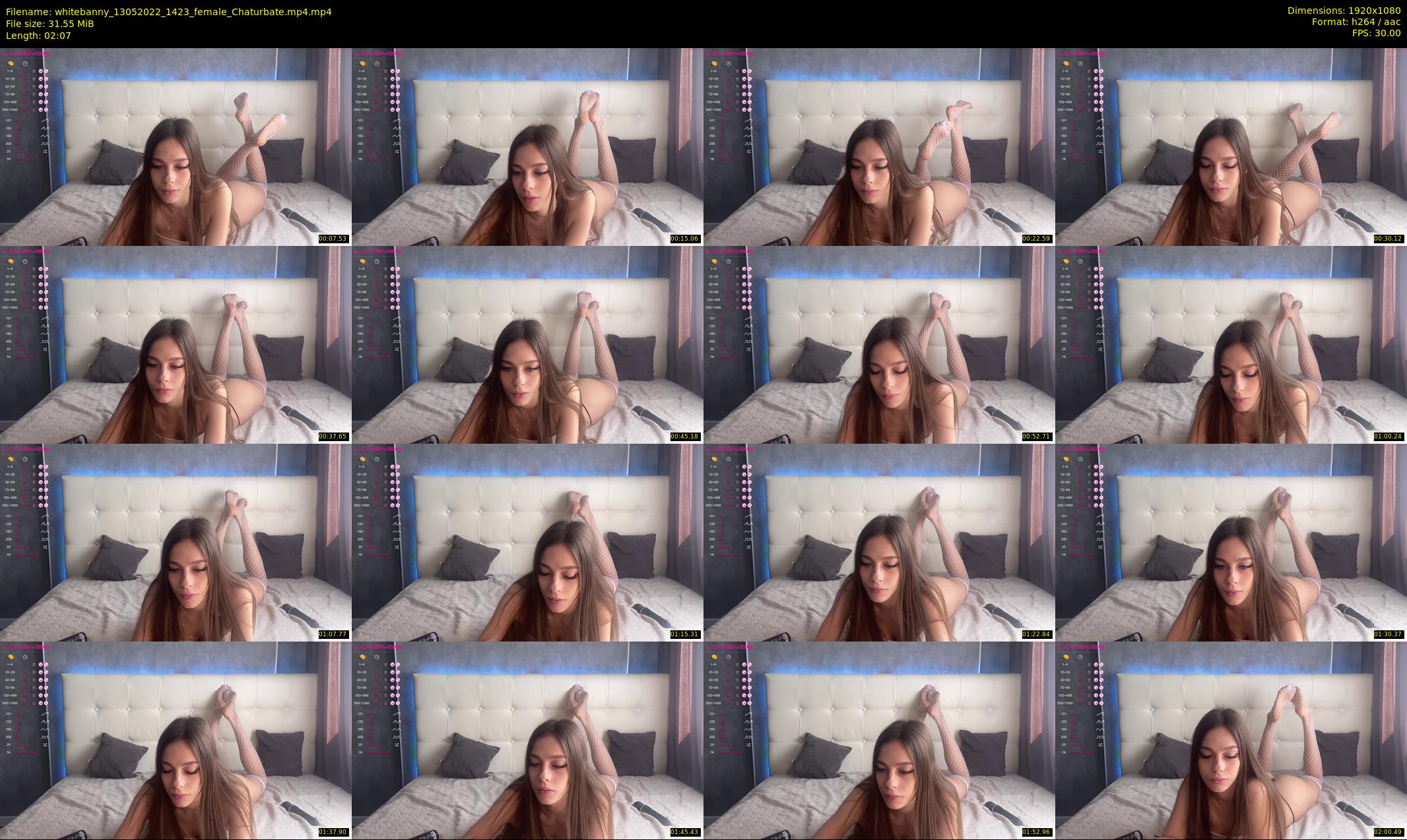 whitebanny — 3 minute Chaturbate couple cam show recording, 1080p, May 13, 2022