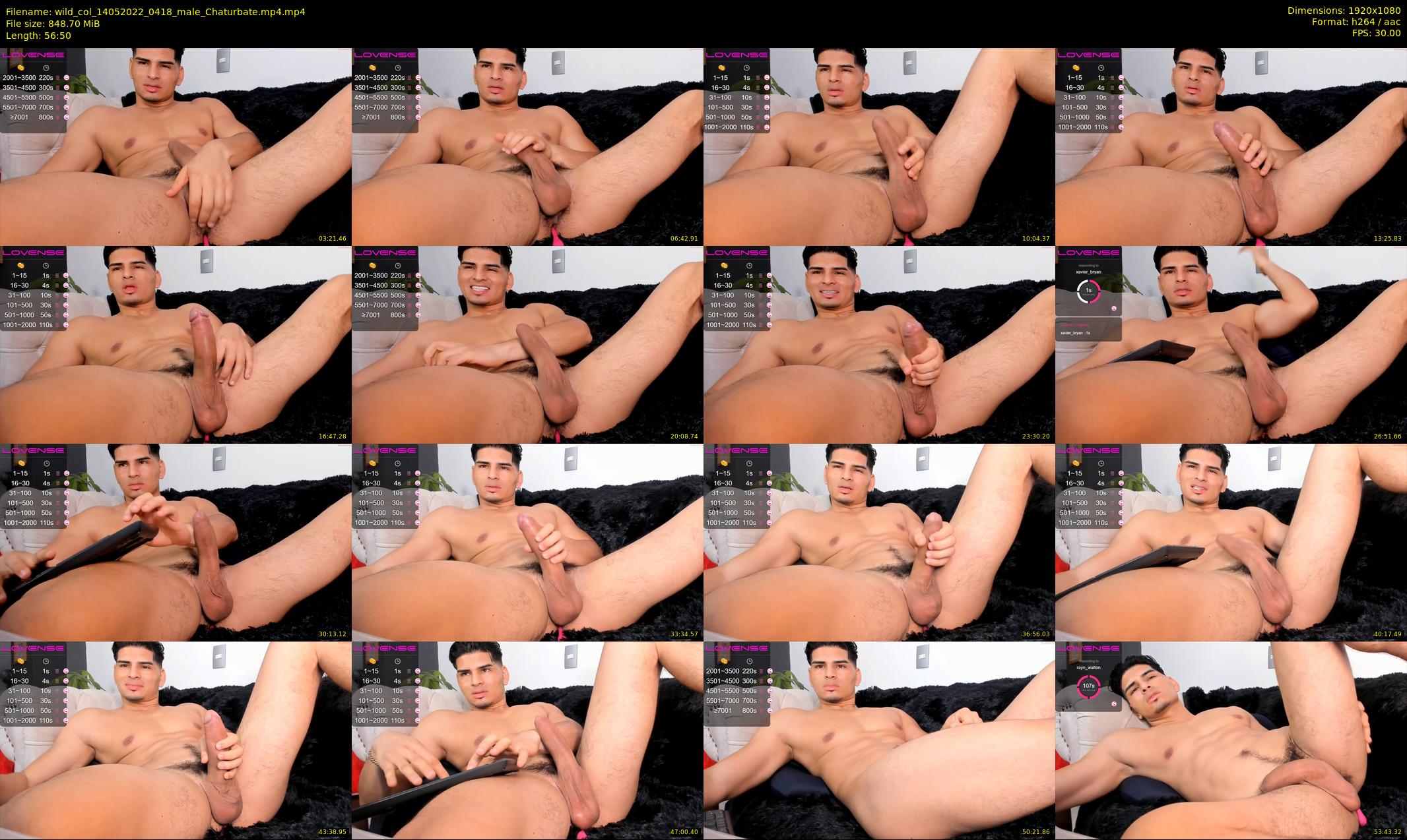wild_col — 57 minute Chaturbate male cam show recording, 1080p, May 14, 2022