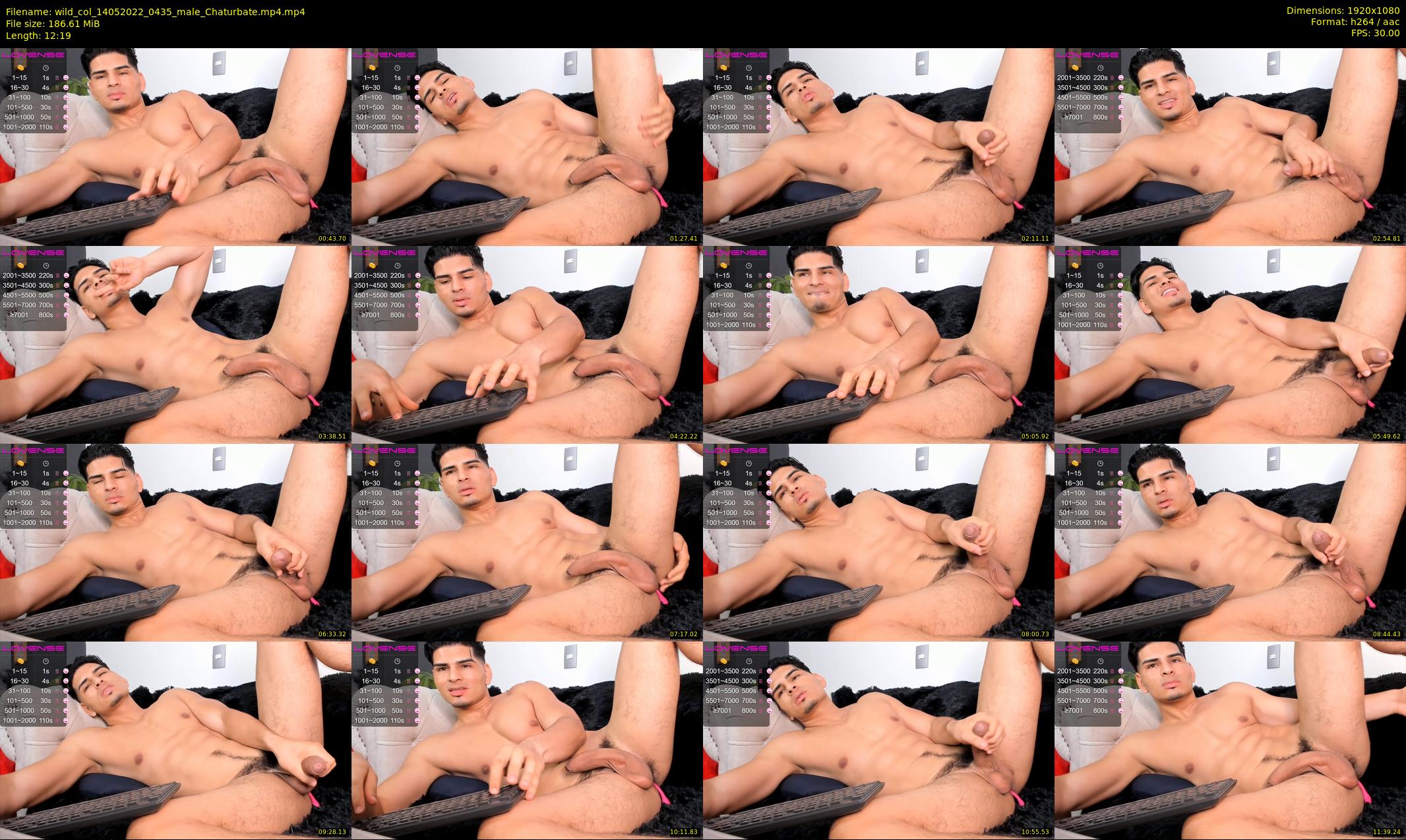 wild_col — 13 minute Chaturbate male cam show recording, 1080p, May 14, 2022