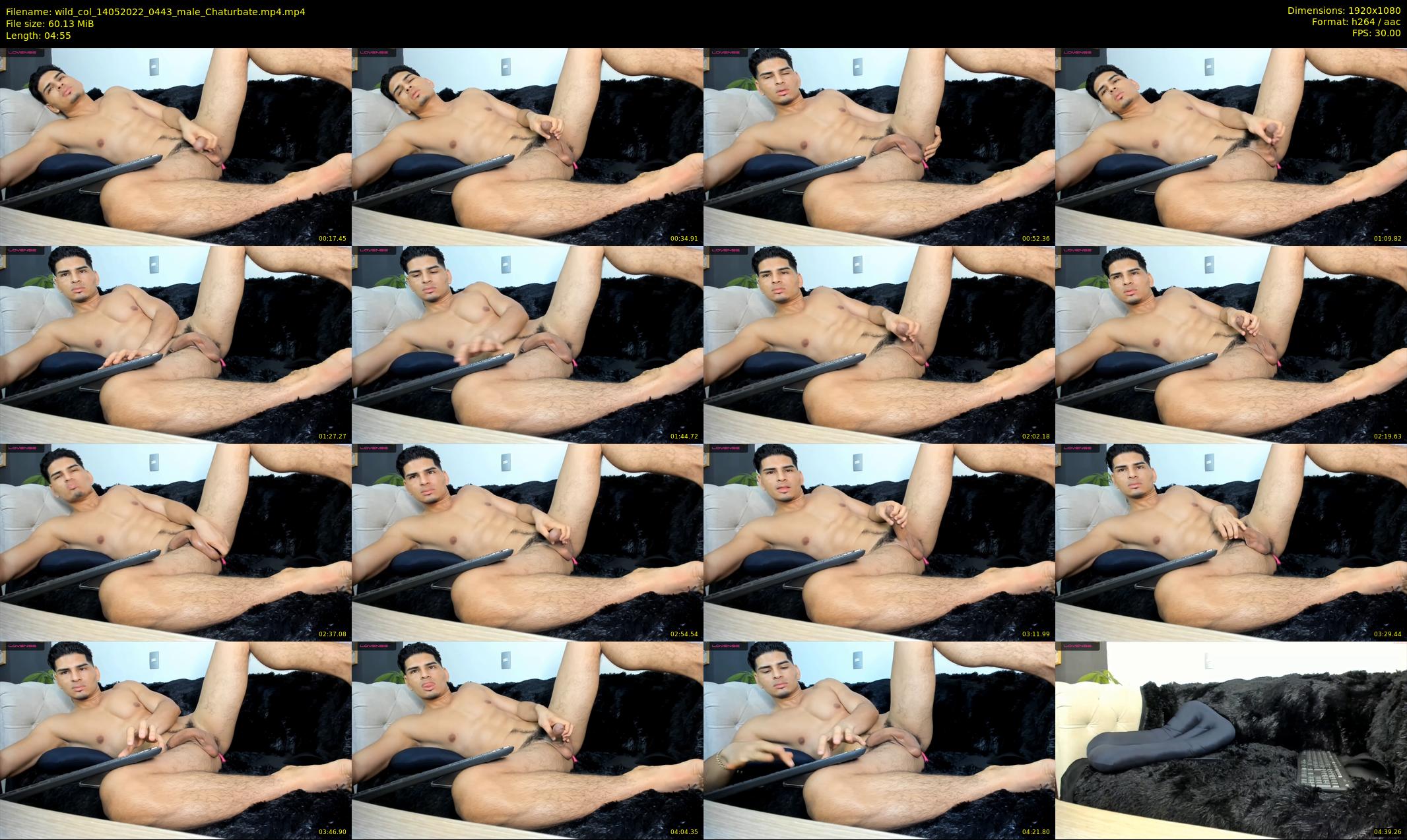 wild_col — 5 minute Chaturbate male cam show recording, 1080p, May 14, 2022