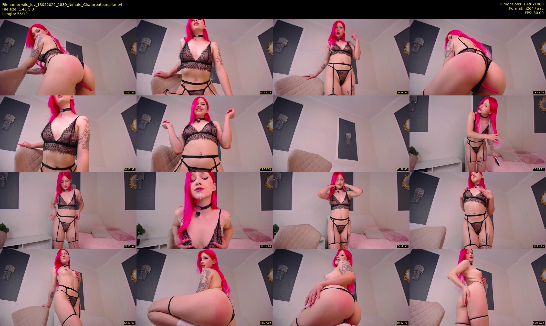 wild_lov — 56 minute Chaturbate female cam show recording, 1080p, May 13, 2022