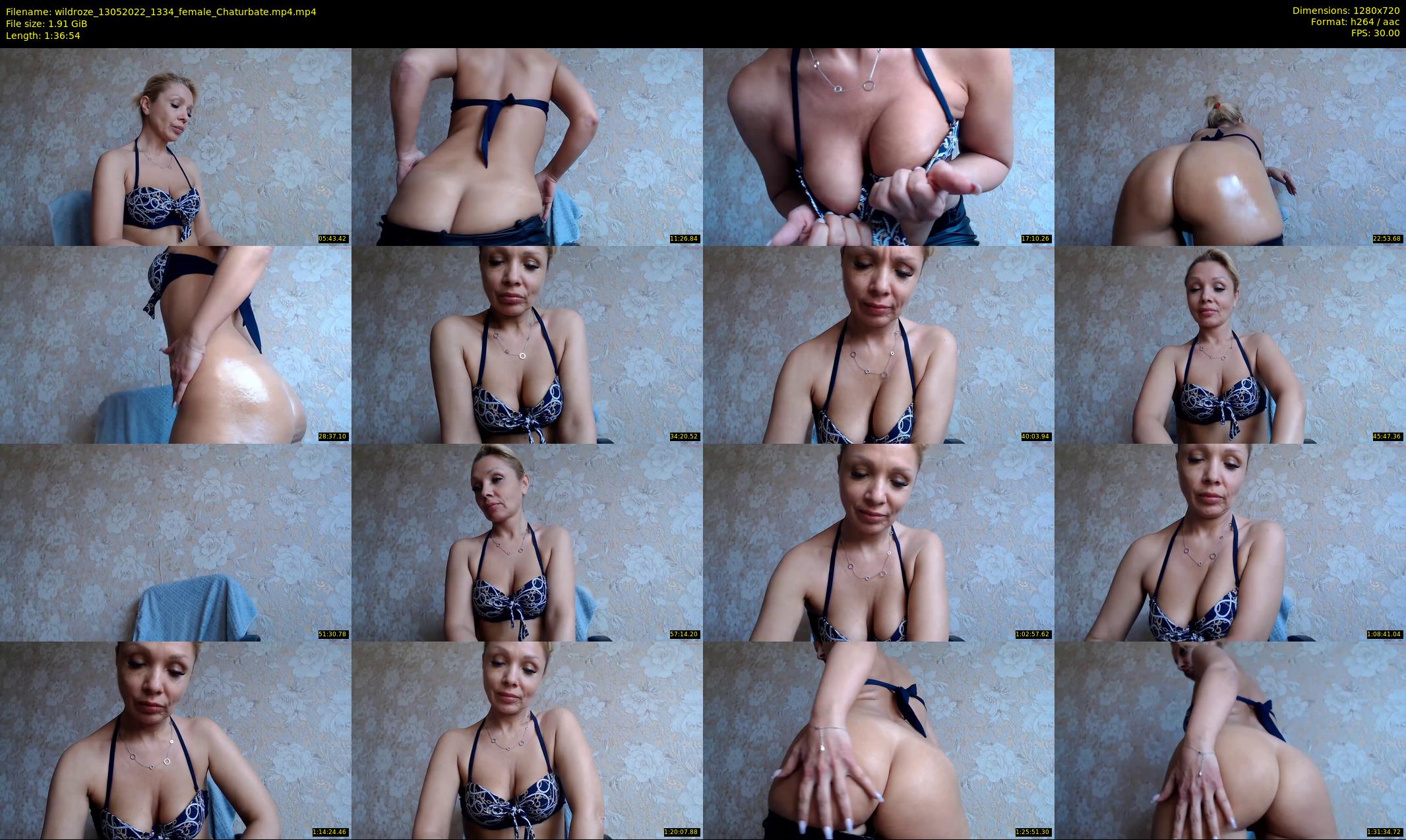 wildroze — 97 minute Chaturbate female cam show recording, 720p, May 13, 2022