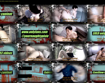 yournaughtypixie — 6 minute Chaturbate couple cam show recording, 1080p, May 13, 2022