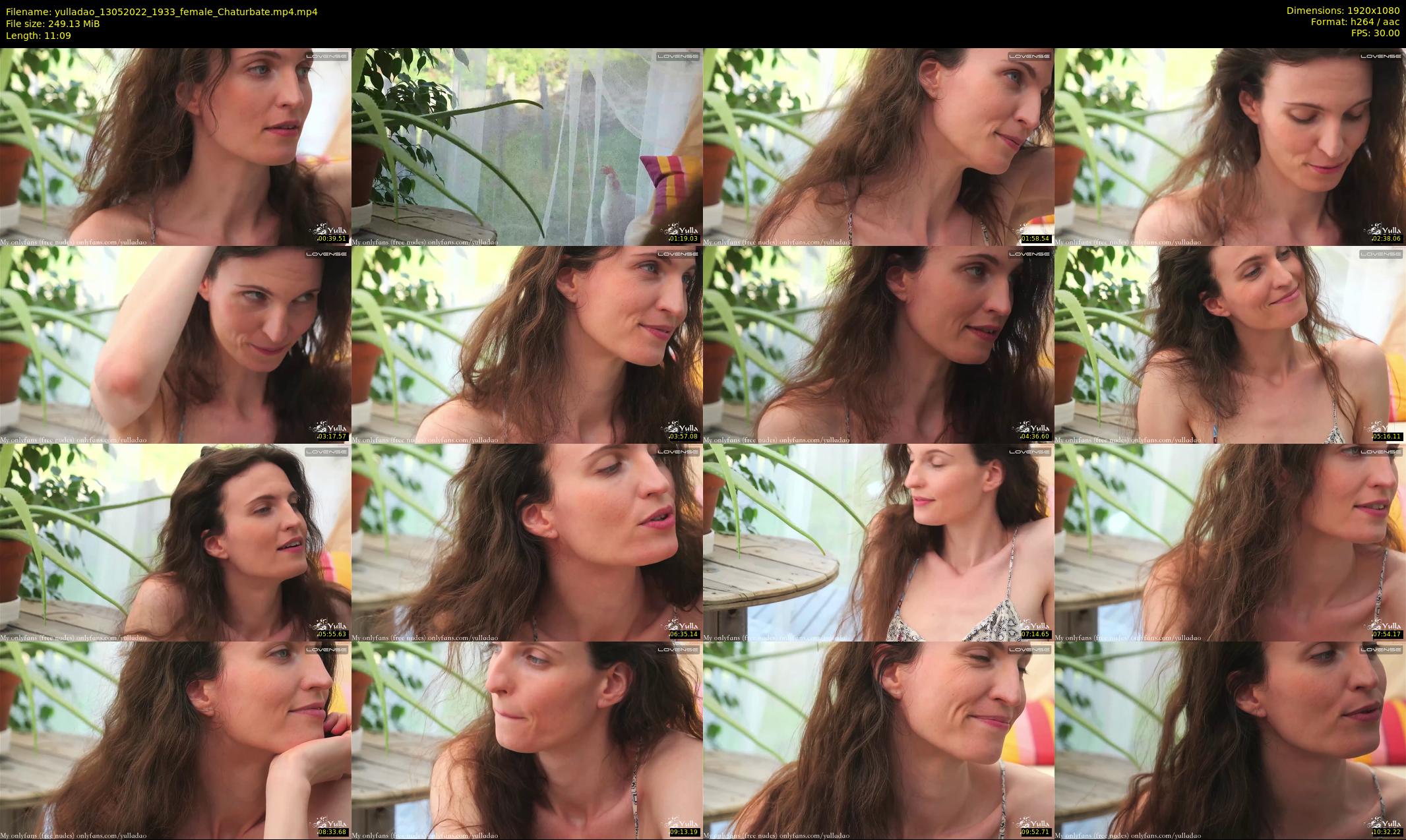 yulladao — 12 minute Chaturbate female cam show recording, 1080p, May 13, 2022