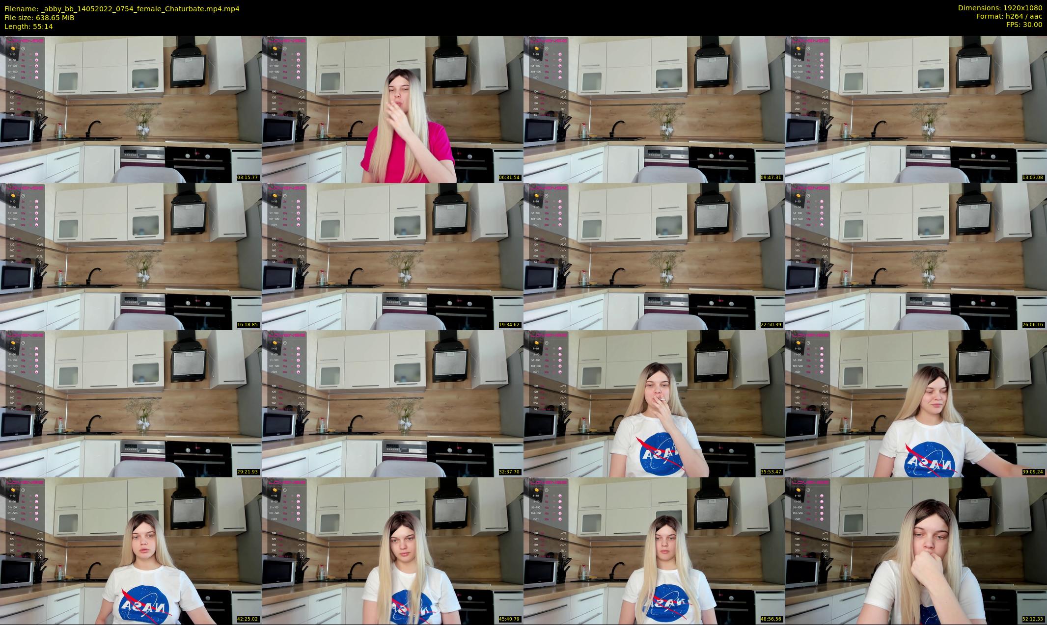 _abby_bb — 56 minute Chaturbate female cam show recording, 1080p, May 14, 2022