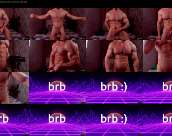 adam_muscle_ — 54 minute Chaturbate male cam show recording, 1080p, May 15, 2022