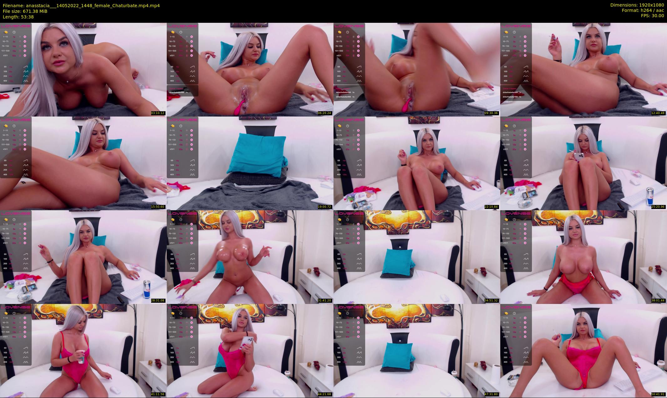 anasstacia__ — 54 minute Chaturbate female cam show recording, 1080p, May 14, 2022