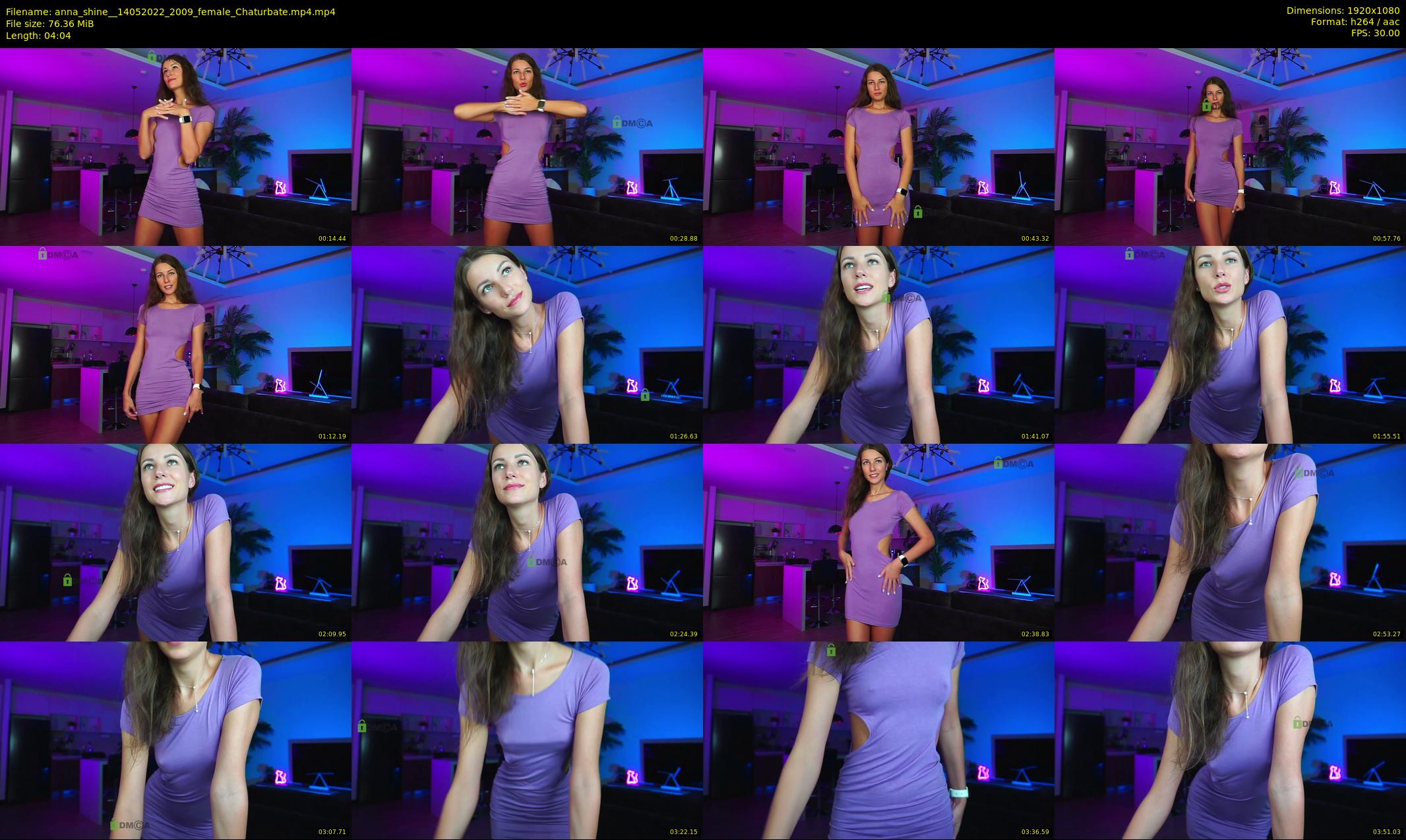 anna_shine_ — 5 minute Chaturbate female cam show recording, 1080p, May 14, 2022