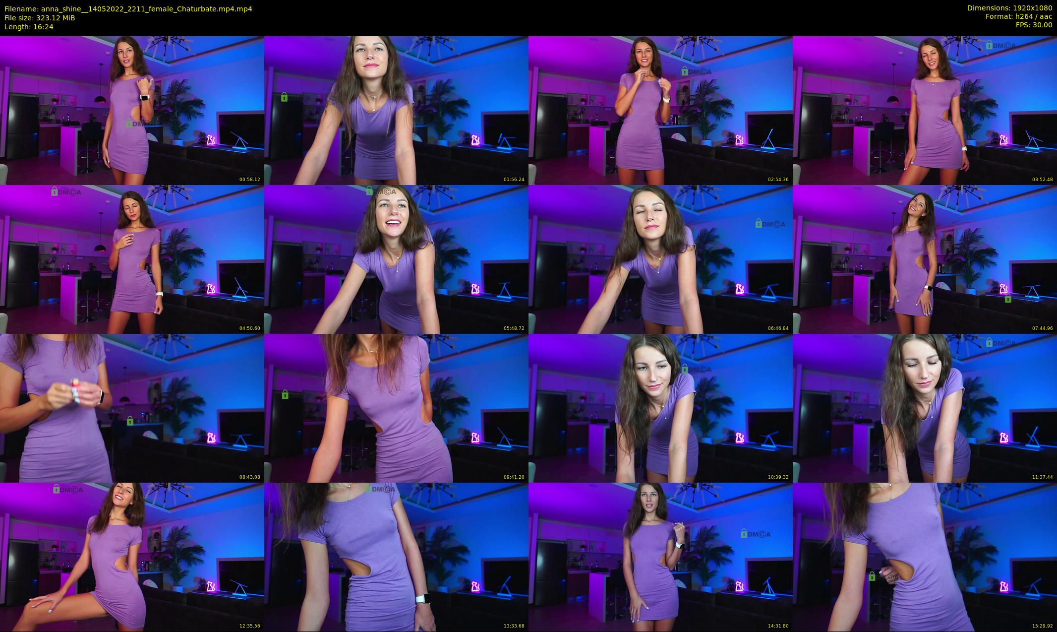 anna_shine_ — 17 minute Chaturbate female cam show recording, 1080p, May 14, 2022