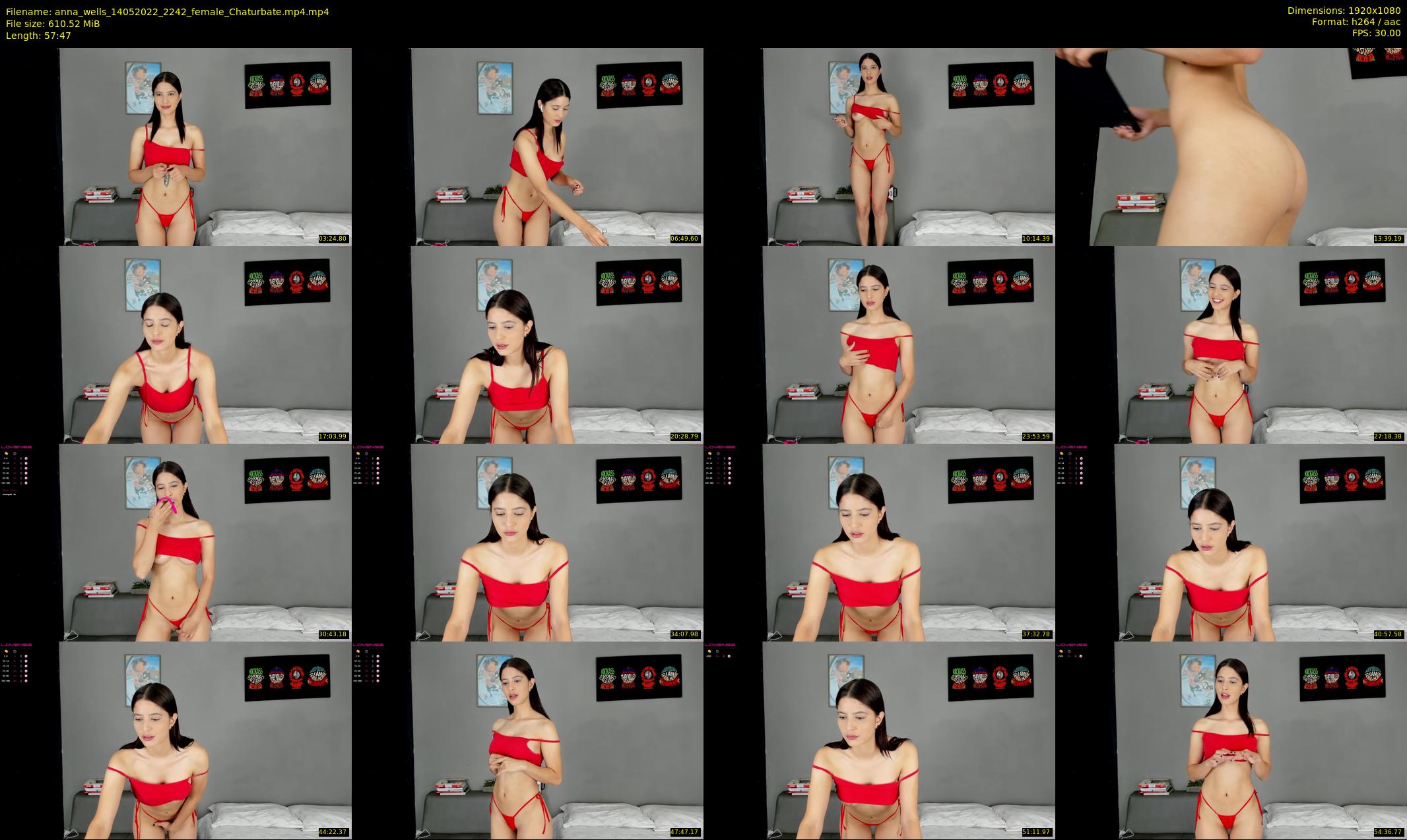 anna_wells — 58 minute Chaturbate female cam show recording, 1080p, May 14, 2022