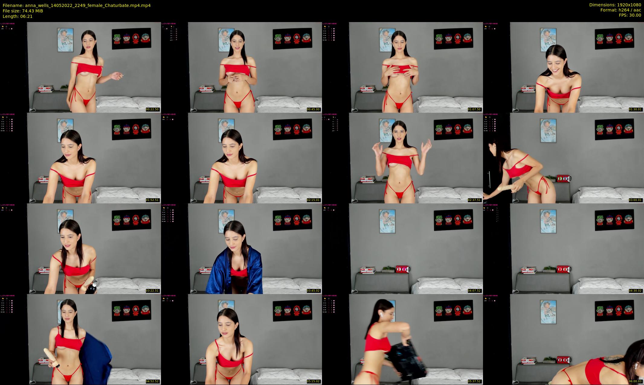 anna_wells — 7 minute Chaturbate female cam show recording, 1080p, May 14, 2022