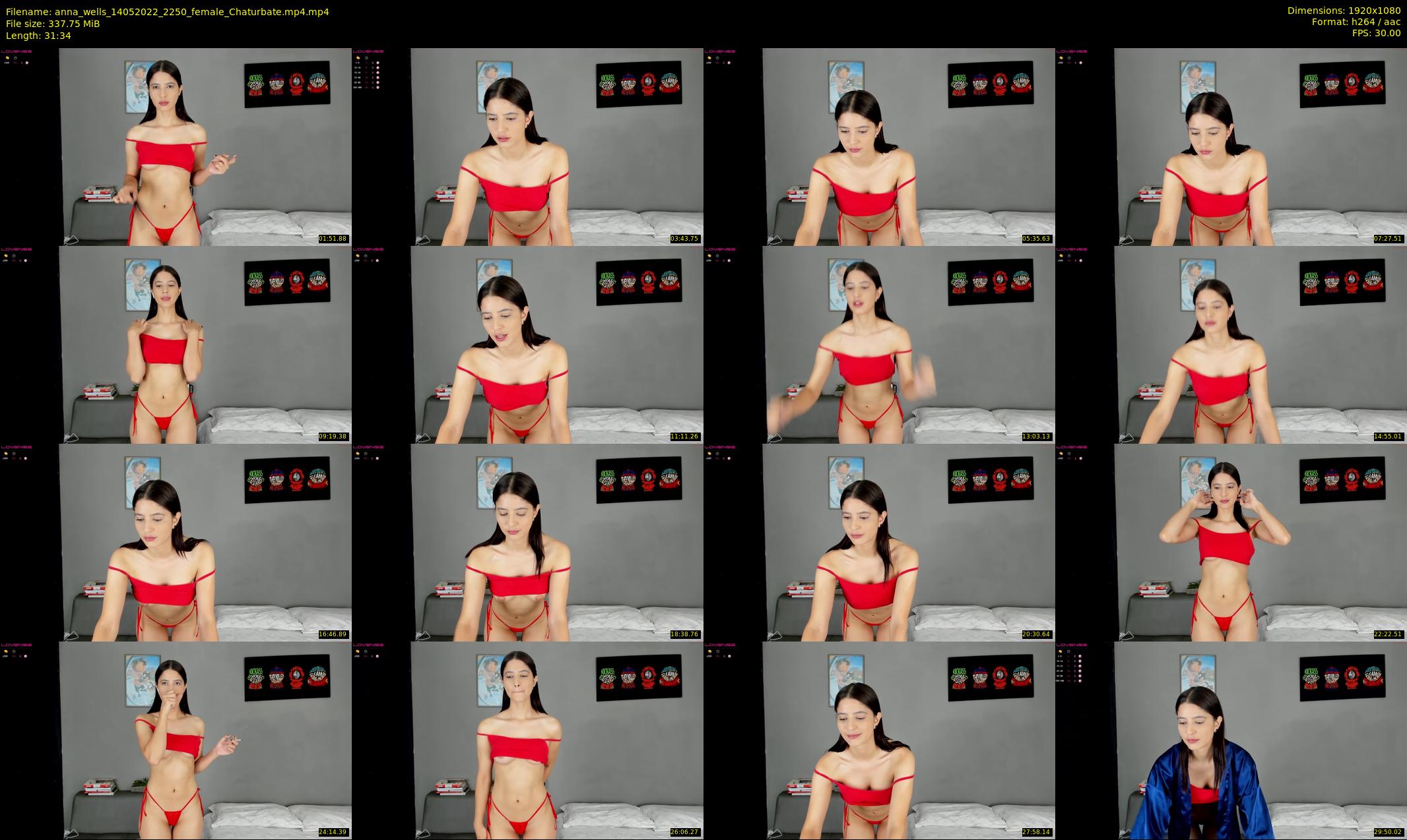 anna_wells — 32 minute Chaturbate female cam show recording, 1080p, May 14, 2022
