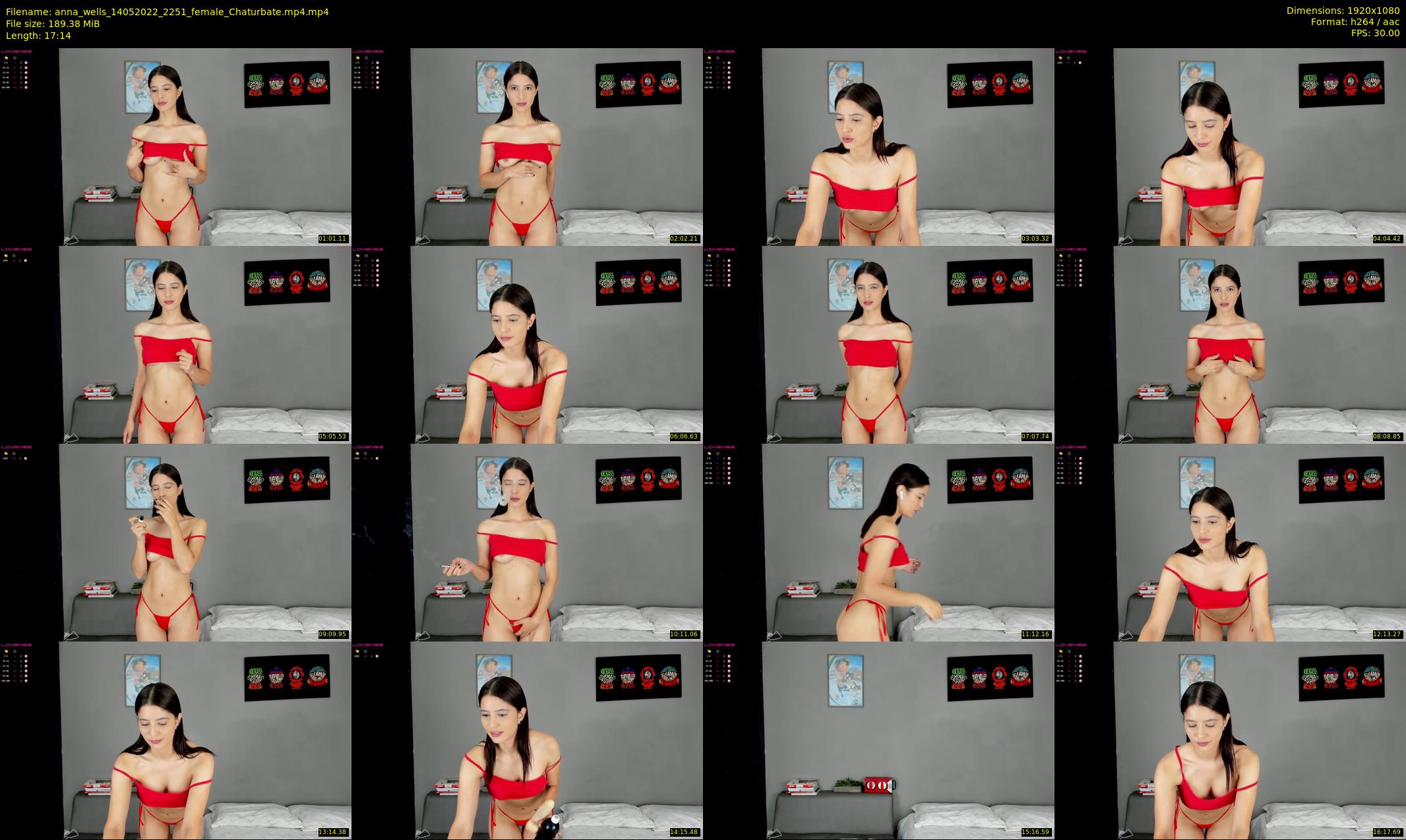 anna_wells — 18 minute Chaturbate female cam show recording, 1080p, May 14, 2022