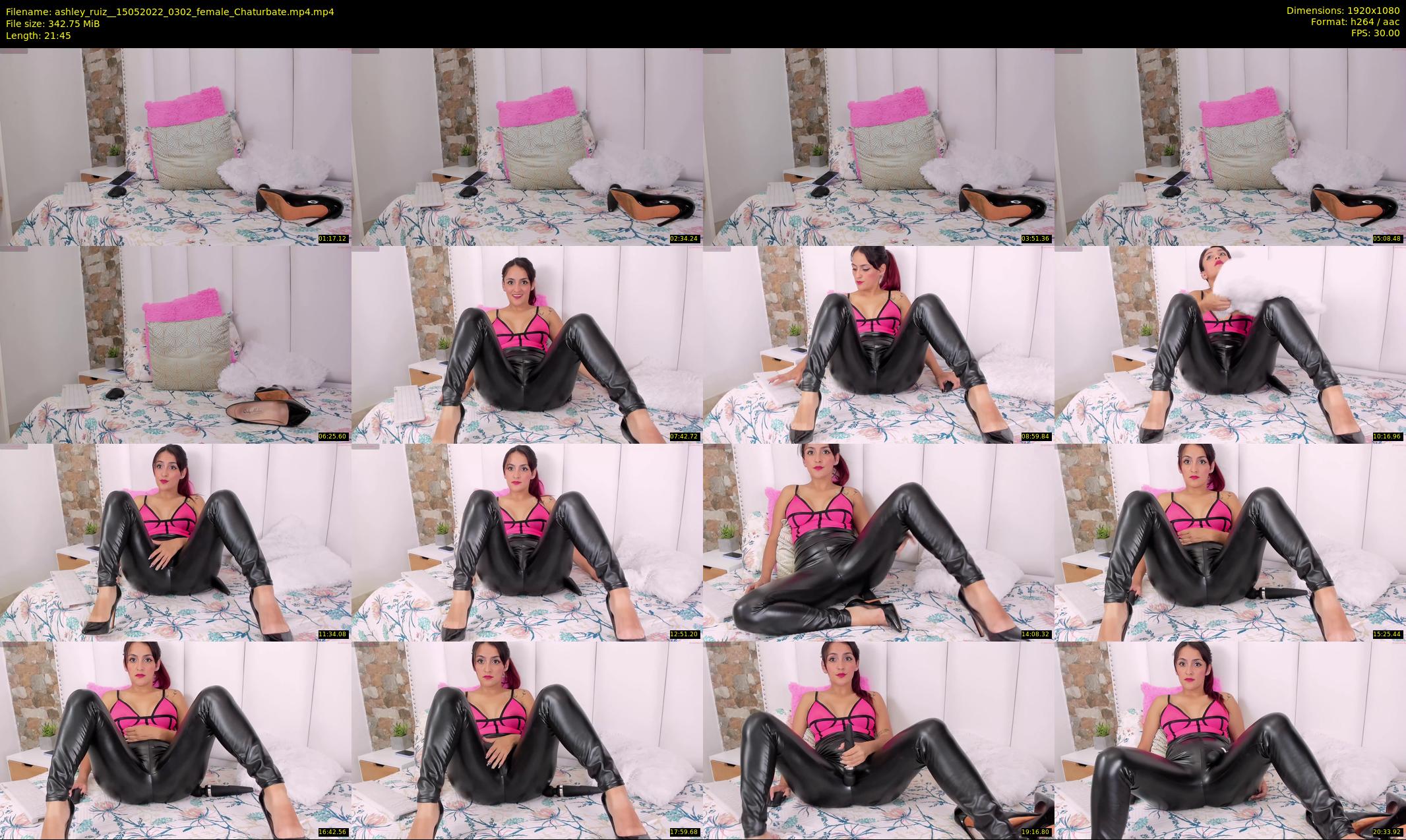 ashley_ruiz_ — 22 minute Chaturbate female cam show recording, 1080p, May 15, 2022