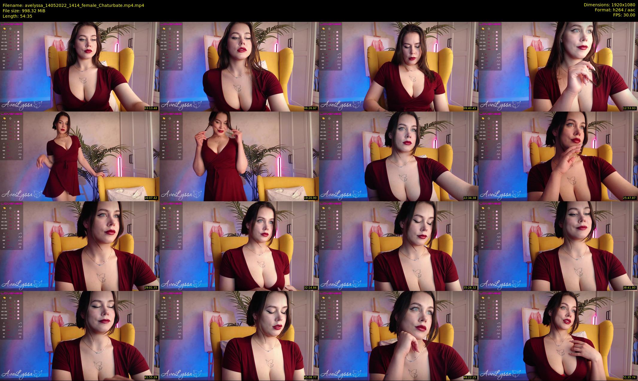 avelyssa — 55 minute Chaturbate female cam show recording, 1080p, May 14, 2022