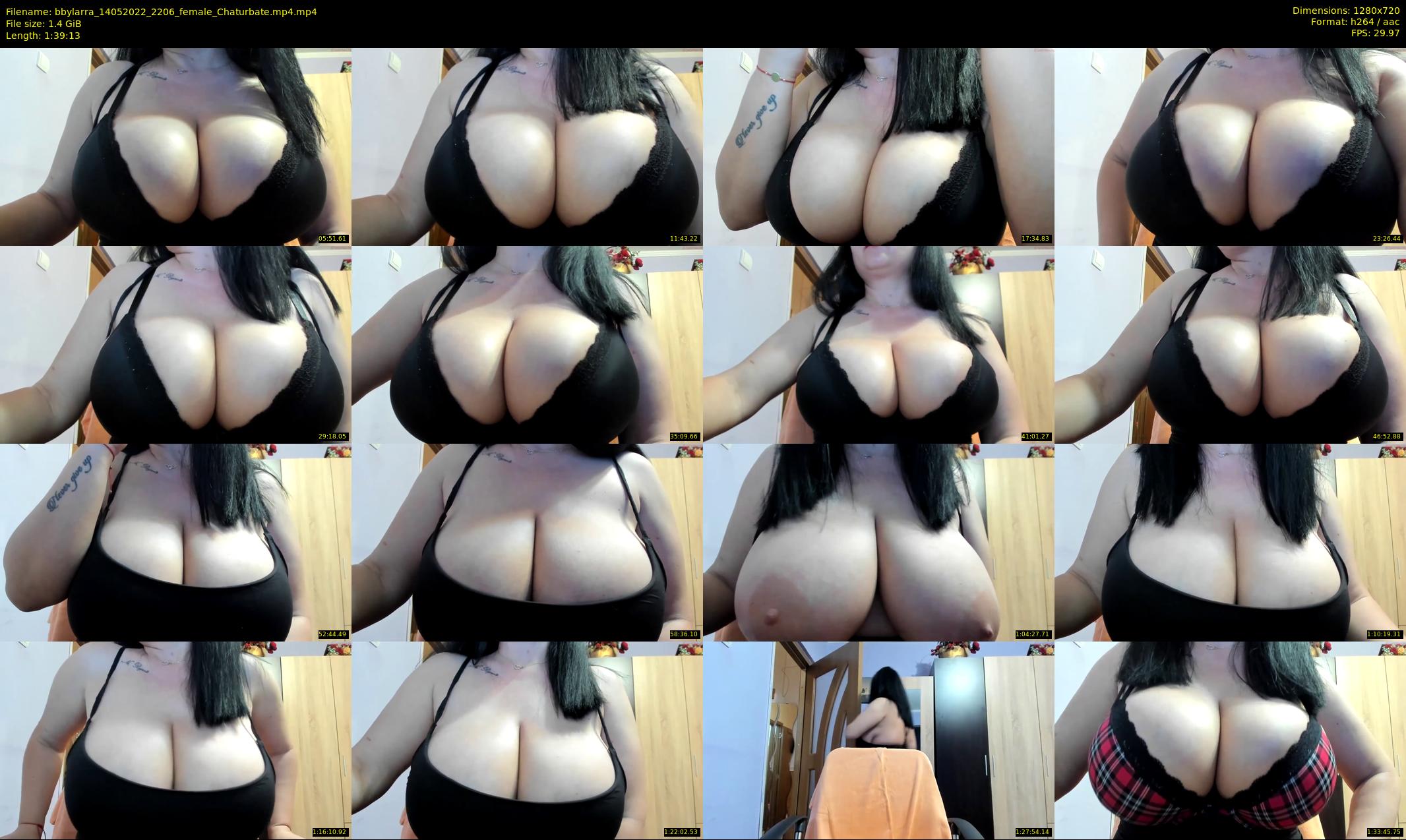 bbylarra — 100 minute Chaturbate couple cam show recording, 720p, May 14, 2022