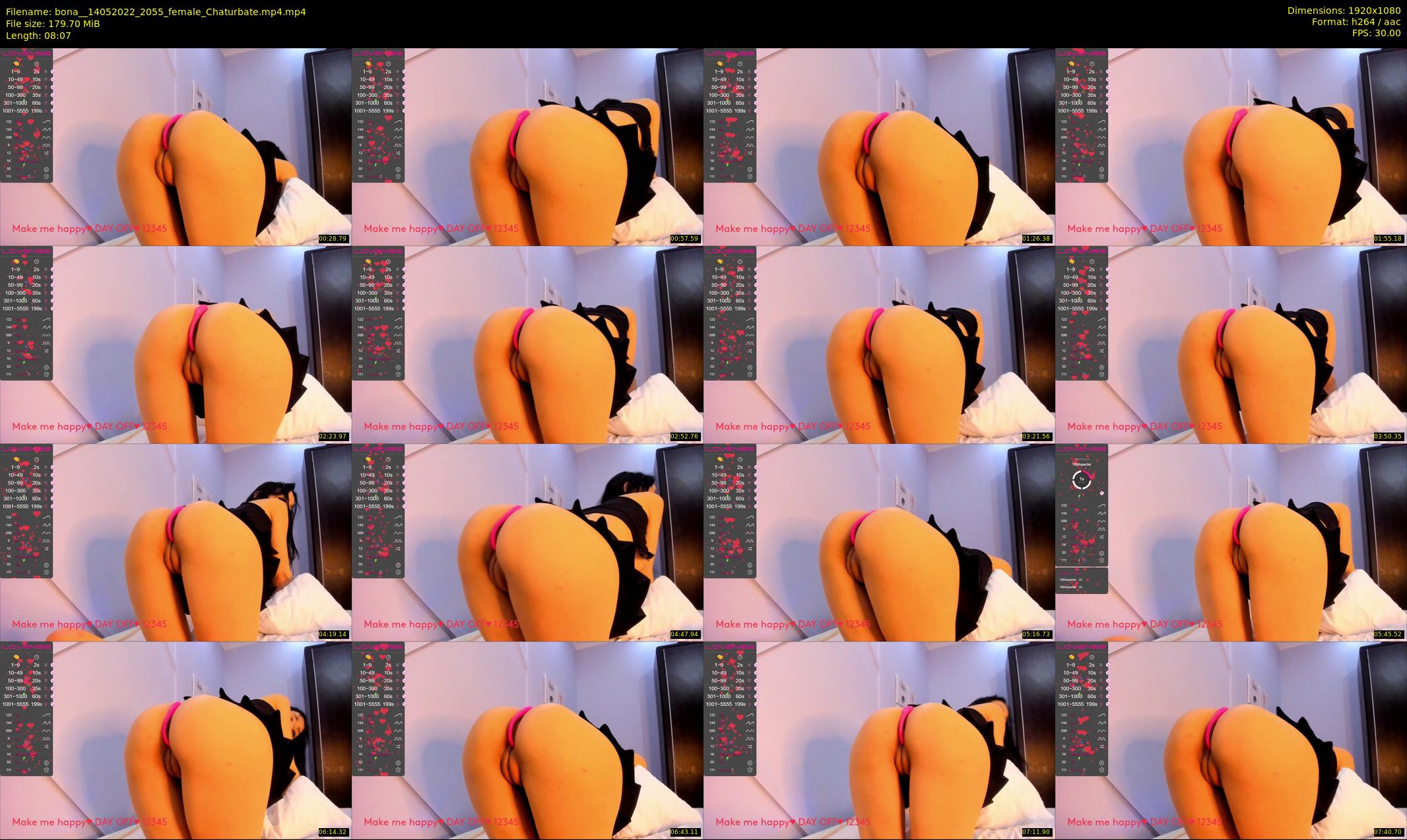 bona_ — 9 minute Chaturbate female cam show recording, 1080p, May 14, 2022