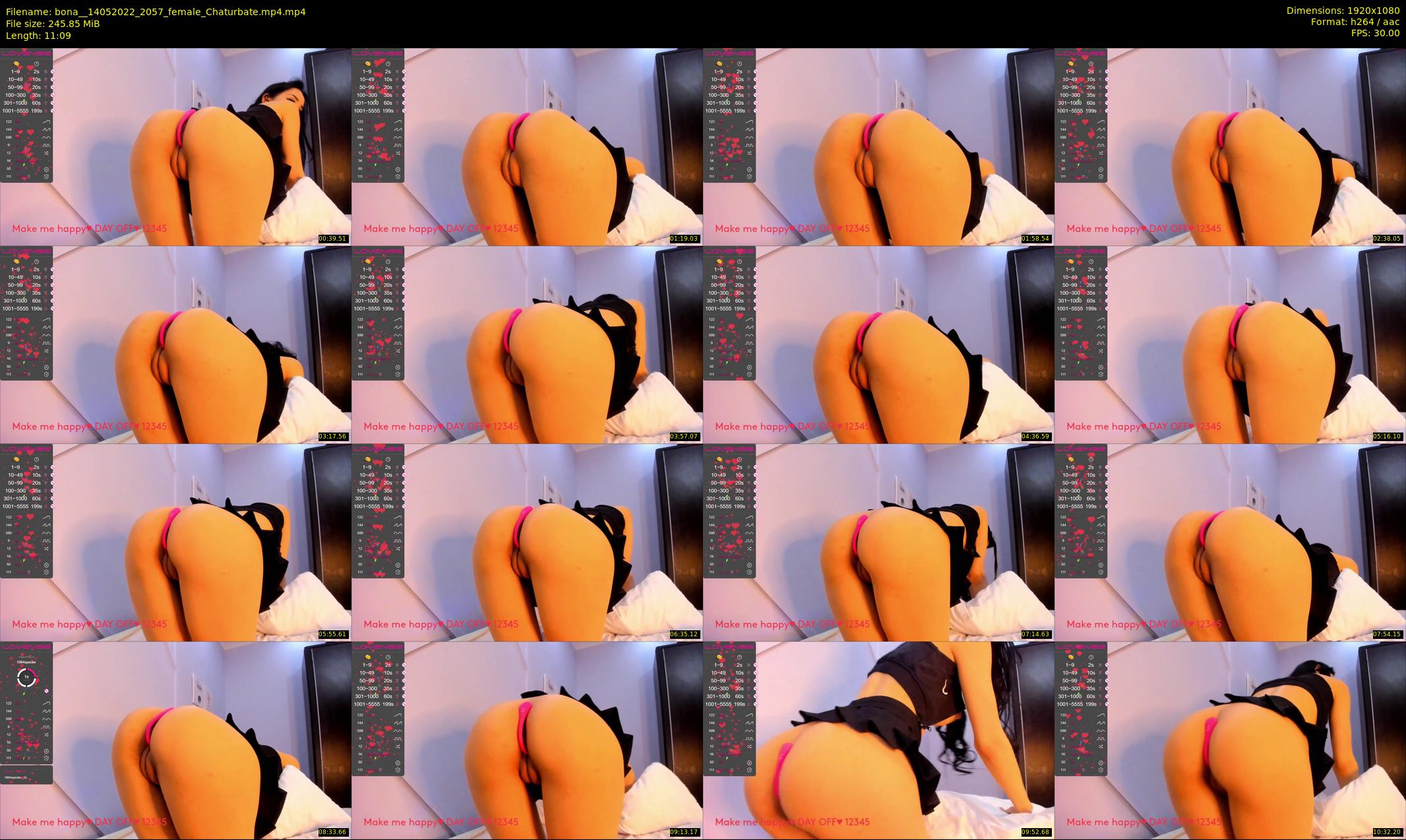 bona_ — 12 minute Chaturbate female cam show recording, 1080p, May 14, 2022