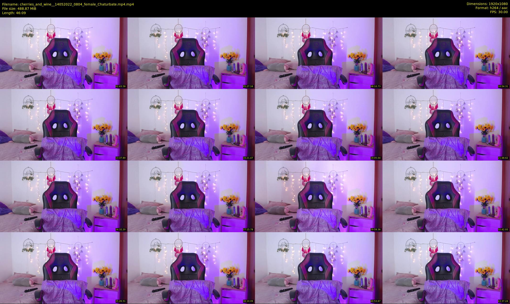 cherries_and_wine_ — 47 minute Chaturbate female cam show recording, 1080p, May 14, 2022