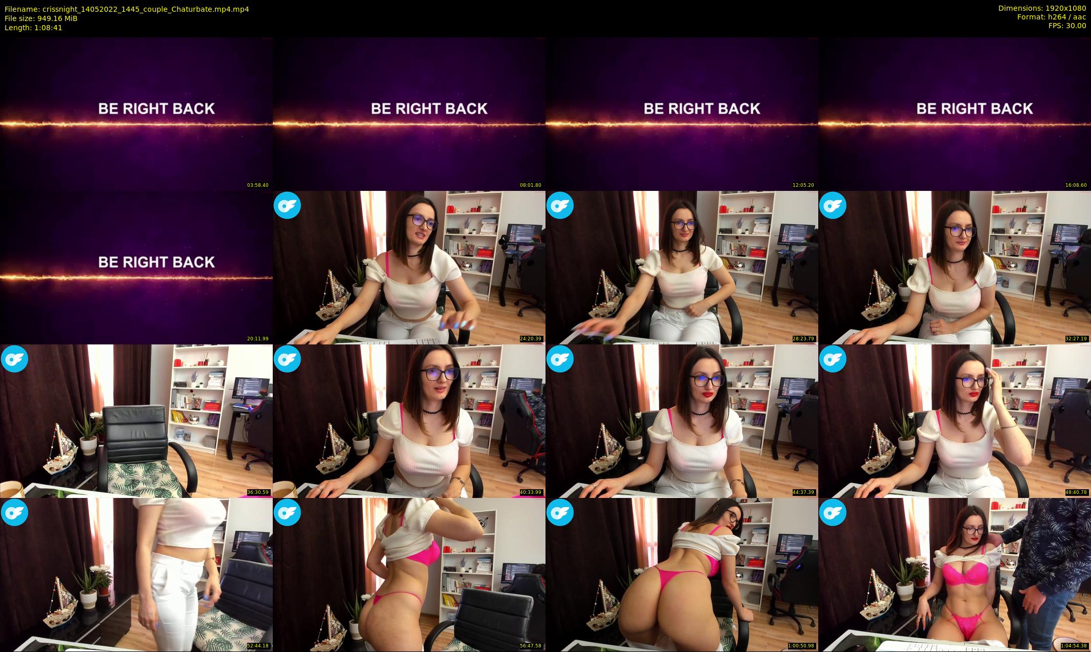 crissnight — 69 minute Chaturbate female cam show recording, 1080p, May 14, 2022
