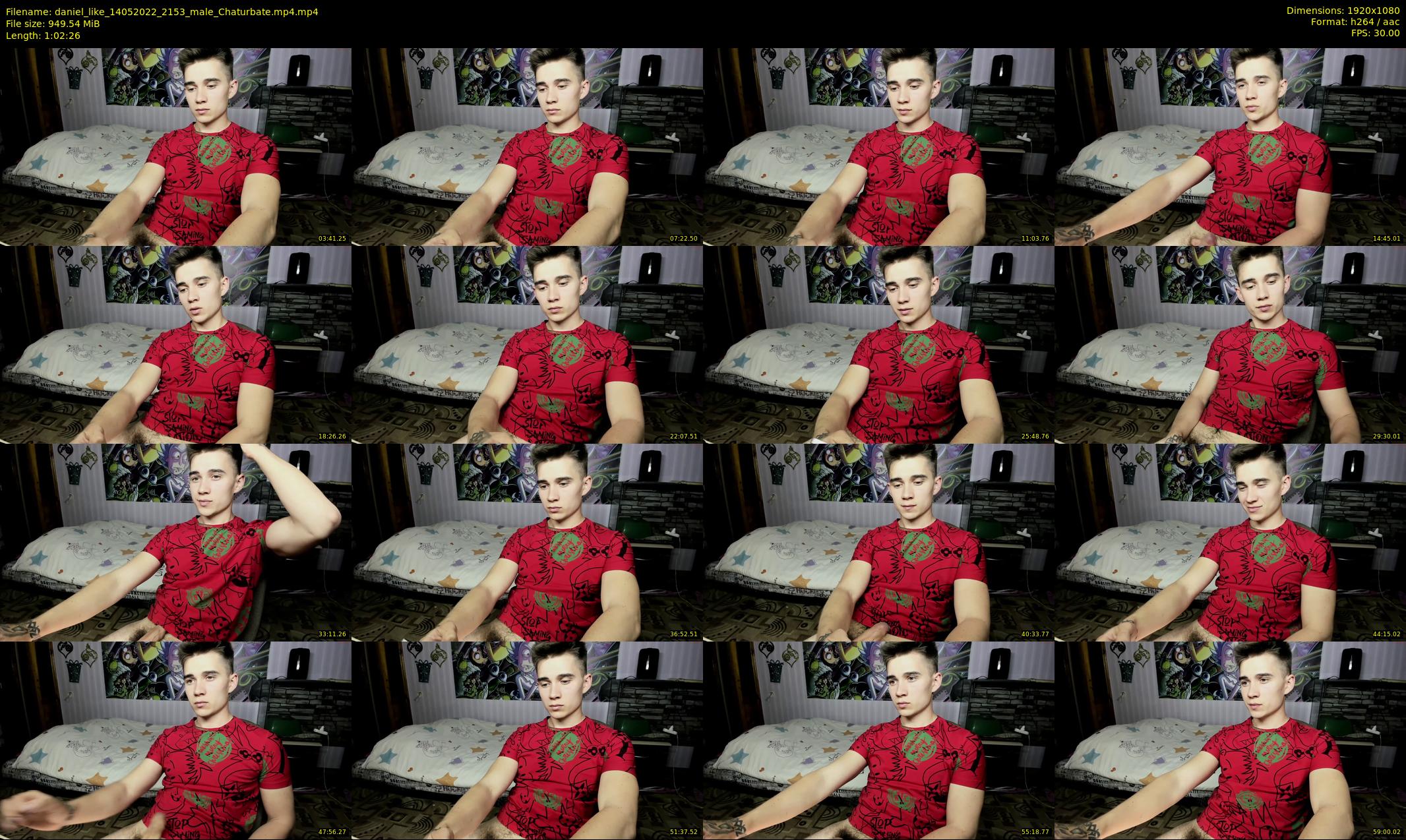 daniel_like — 63 minute Chaturbate male cam show recording, 1080p, May 14, 2022