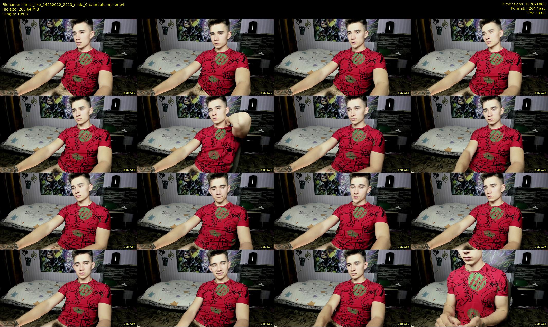 daniel_like — 20 minute Chaturbate male cam show recording, 1080p, May 14, 2022