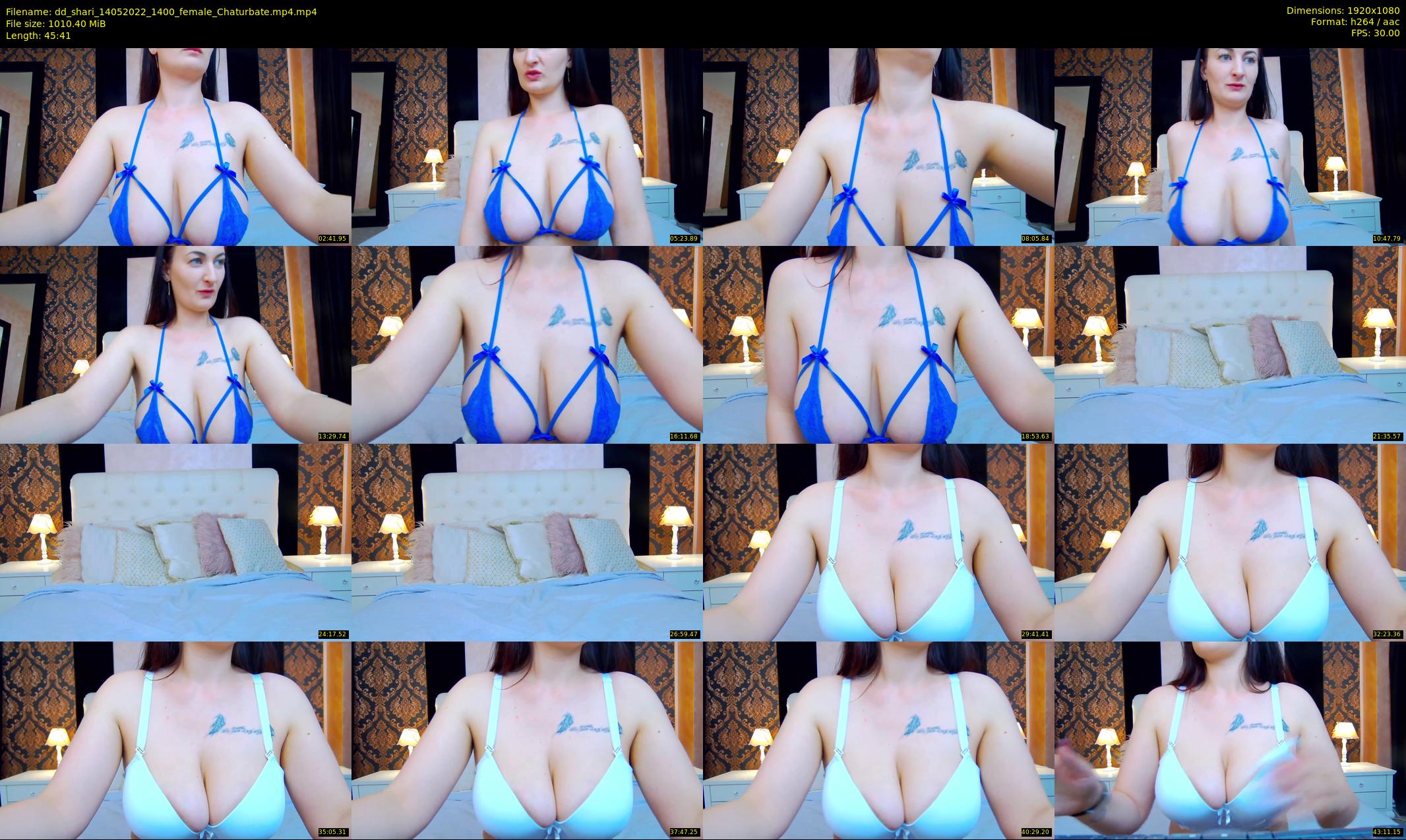 dd_shari — 46 minute Chaturbate female cam show recording, 1080p, May 14, 2022