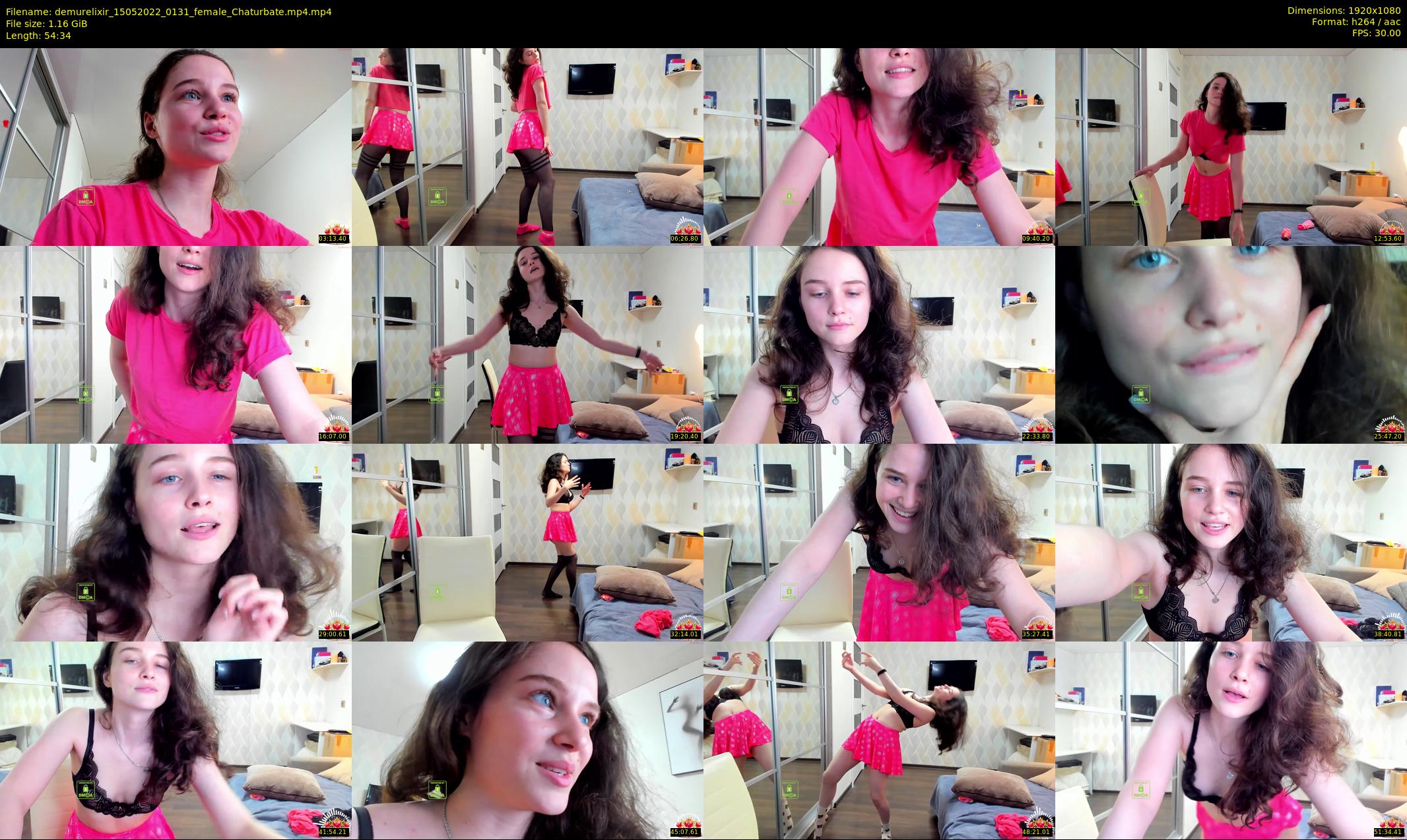demurelixir — 55 minute Chaturbate female cam show recording, 1080p, May 15, 2022