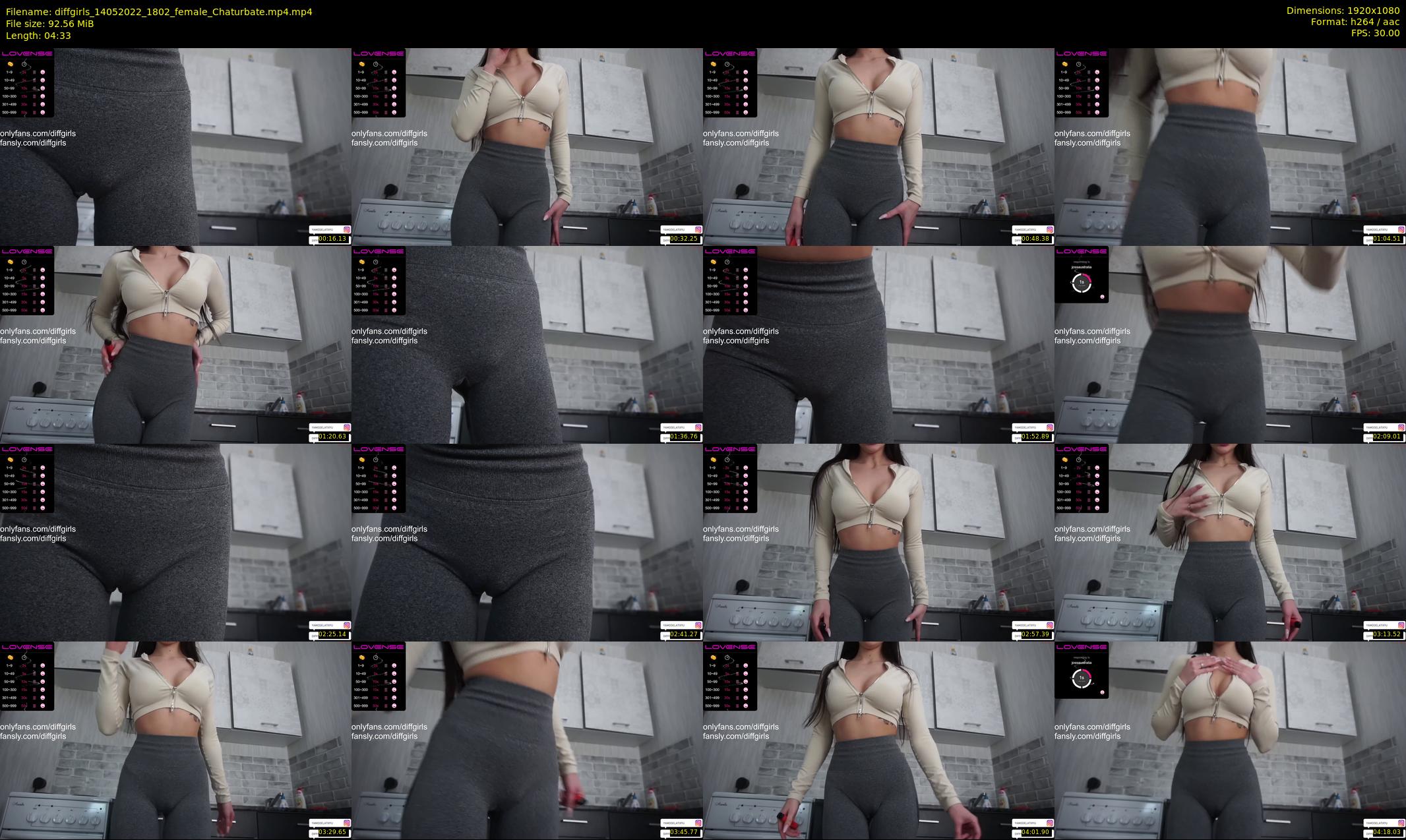 diffgirls — 5 minute Chaturbate female cam show recording, 1080p, May 14, 2022