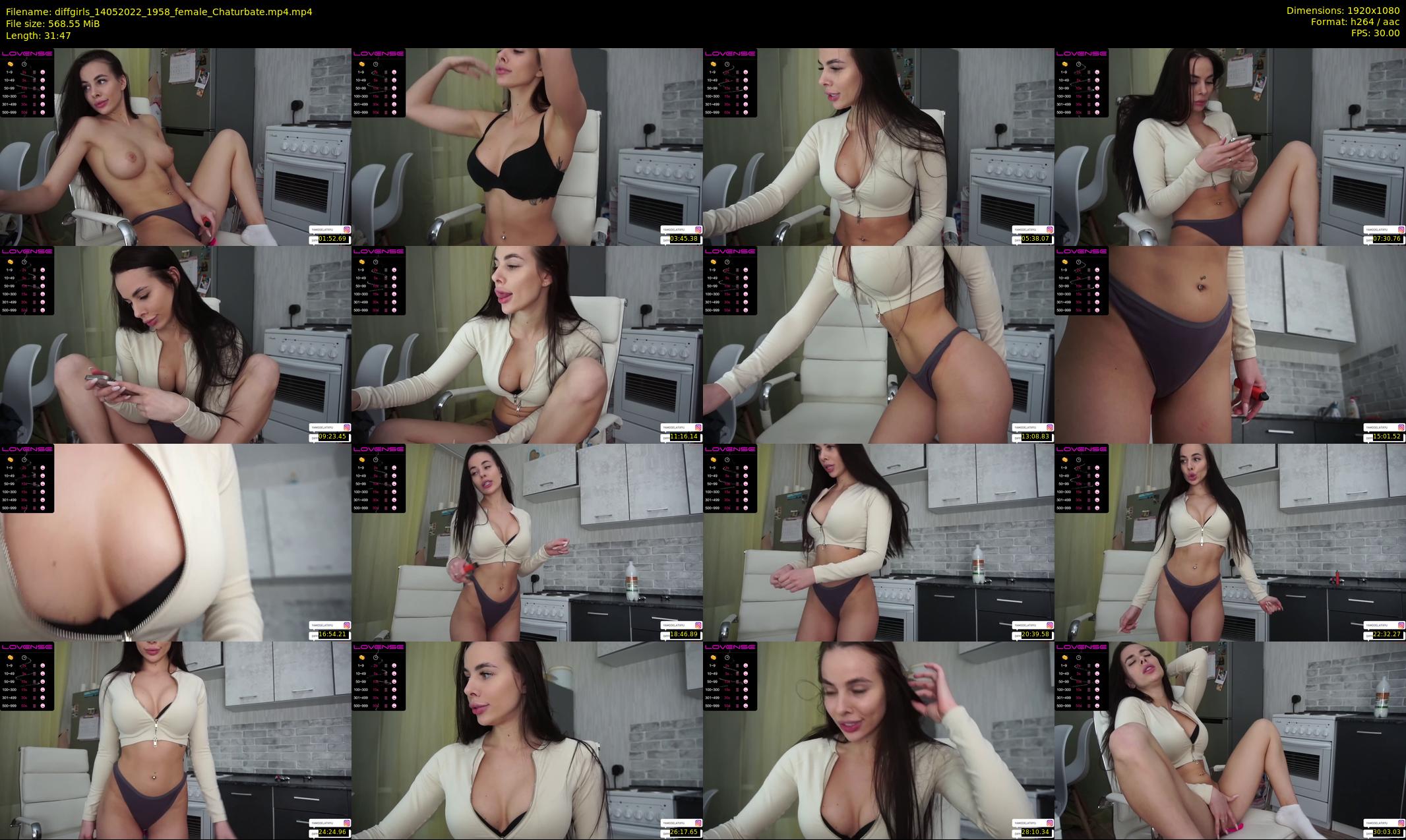 diffgirls — 32 minute Chaturbate female cam show recording, 1080p, May 14, 2022