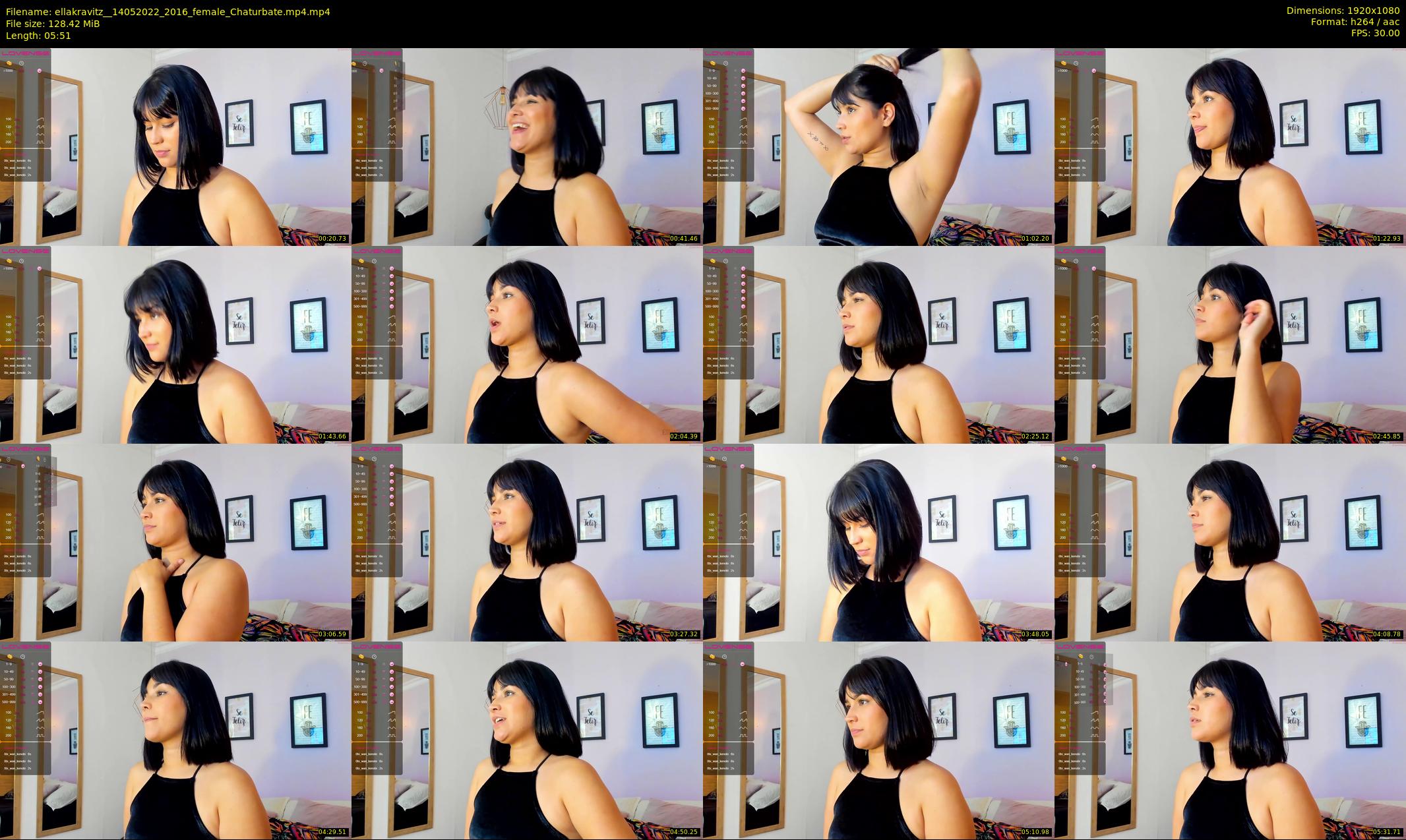 ellakravitz_ — 6 minute Chaturbate female cam show recording, 1080p, May 14, 2022
