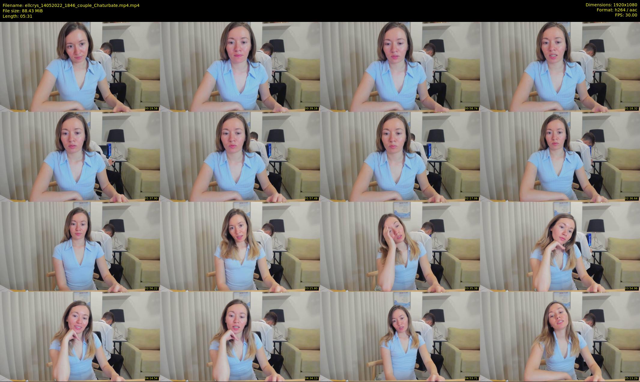 ellcrys — 6 minute Chaturbate couple cam show recording, 1080p, May 14, 2022