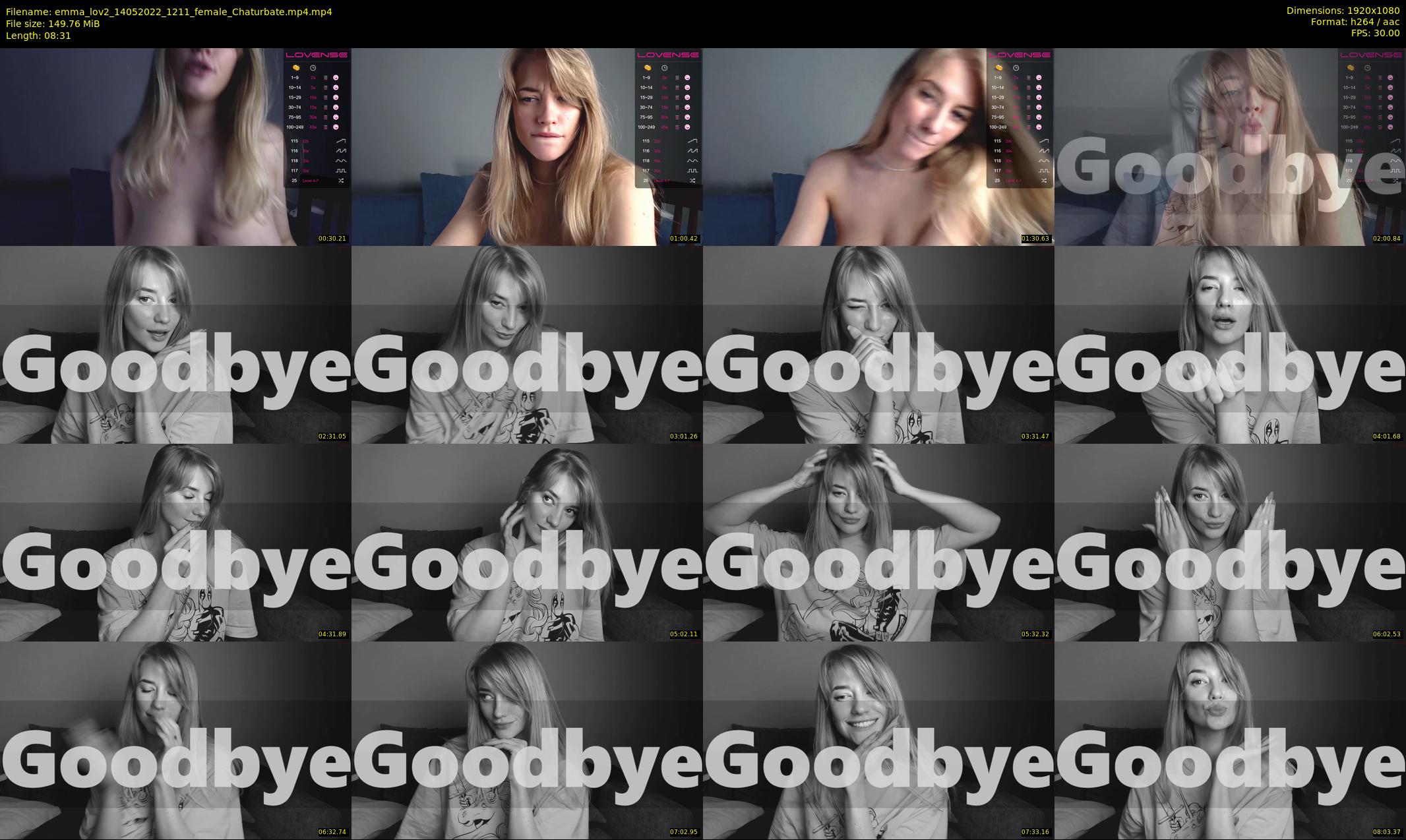 emma_lov2 — 9 minute Chaturbate female cam show recording, 1080p, May 14, 2022