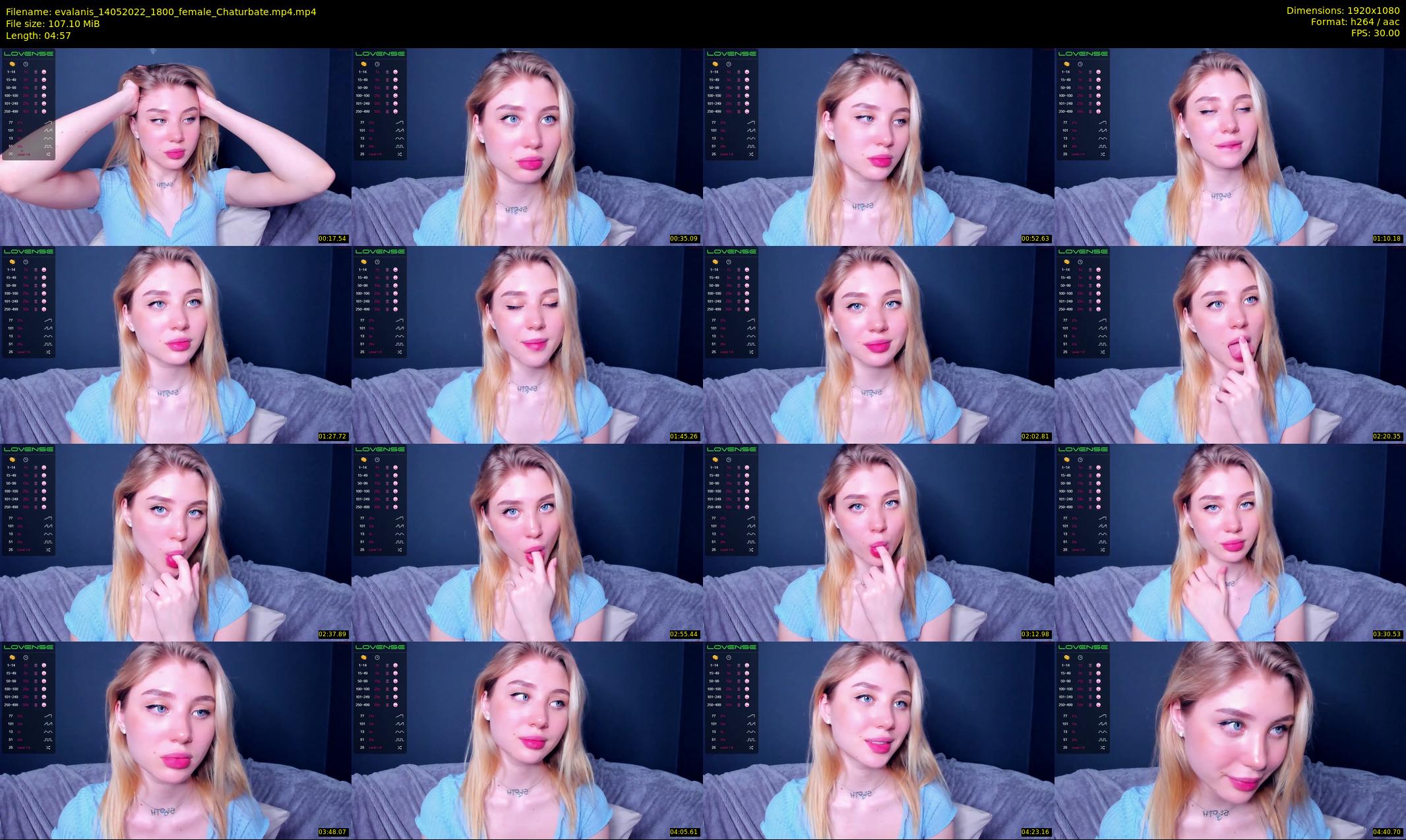 evalanis — 5 minute Chaturbate couple cam show recording, 1080p, May 14, 2022